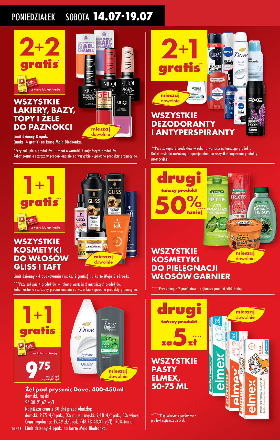 biedronka - Leták Biedronka od 14.07. do 19.07. - page: 16 biedronka - Leták Biedronka od 14.07. do 19.07. - page: 16