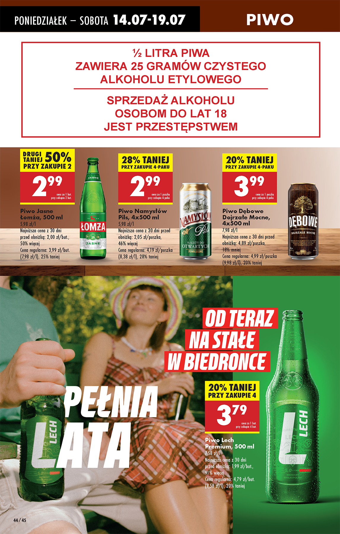 biedronka - Leták Biedronka od 14.07. do 19.07. - page: 50 biedronka - Leták Biedronka od 14.07. do 19.07. - page: 50