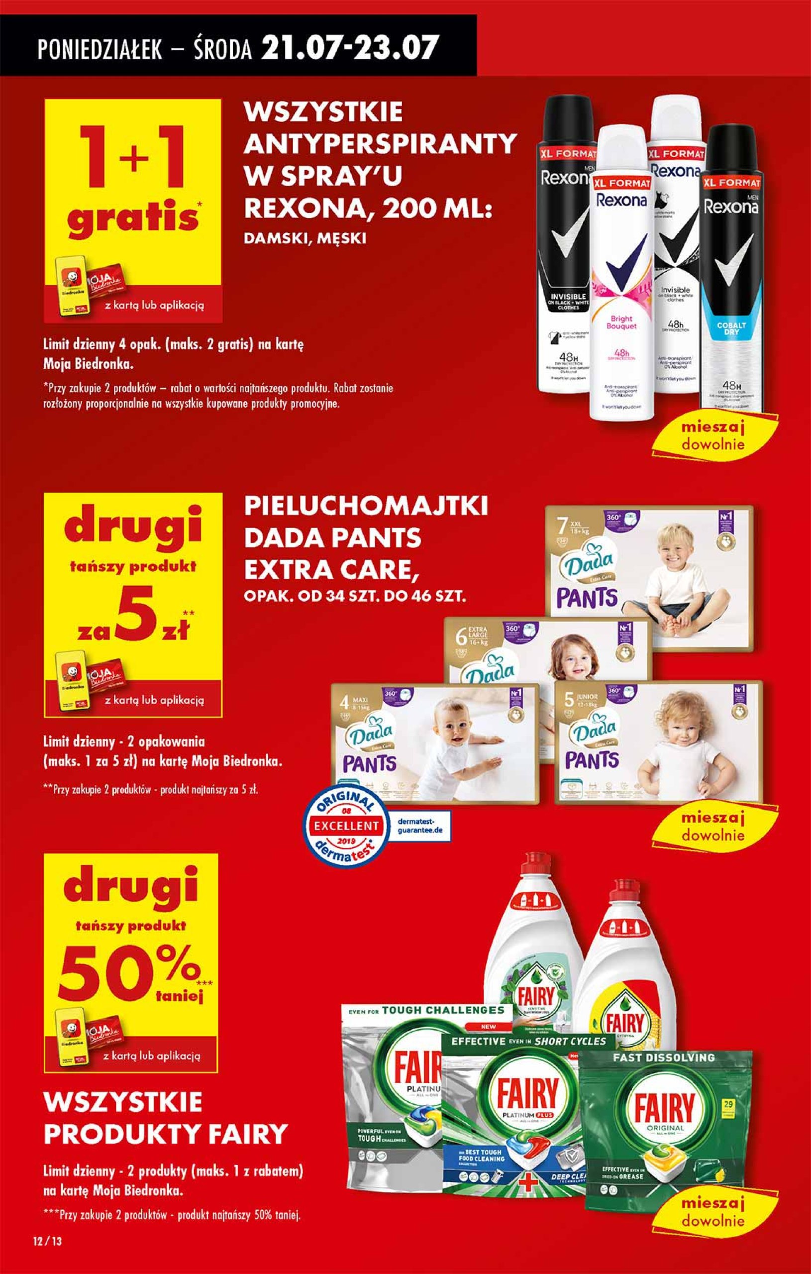 biedronka - Leták Biedronka od 21.07. do 26.07. - page: 12 biedronka - Leták Biedronka od 21.07. do 26.07. - page: 12