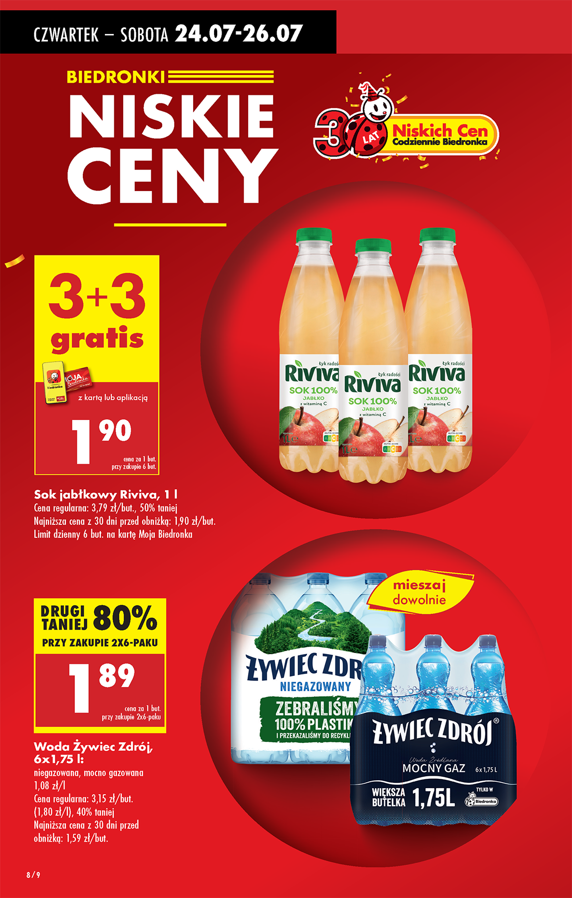biedronka - Leták Biedronka od 24.07. do 30.07. - page: 10 biedronka - Leták Biedronka od 24.07. do 30.07. - page: 10