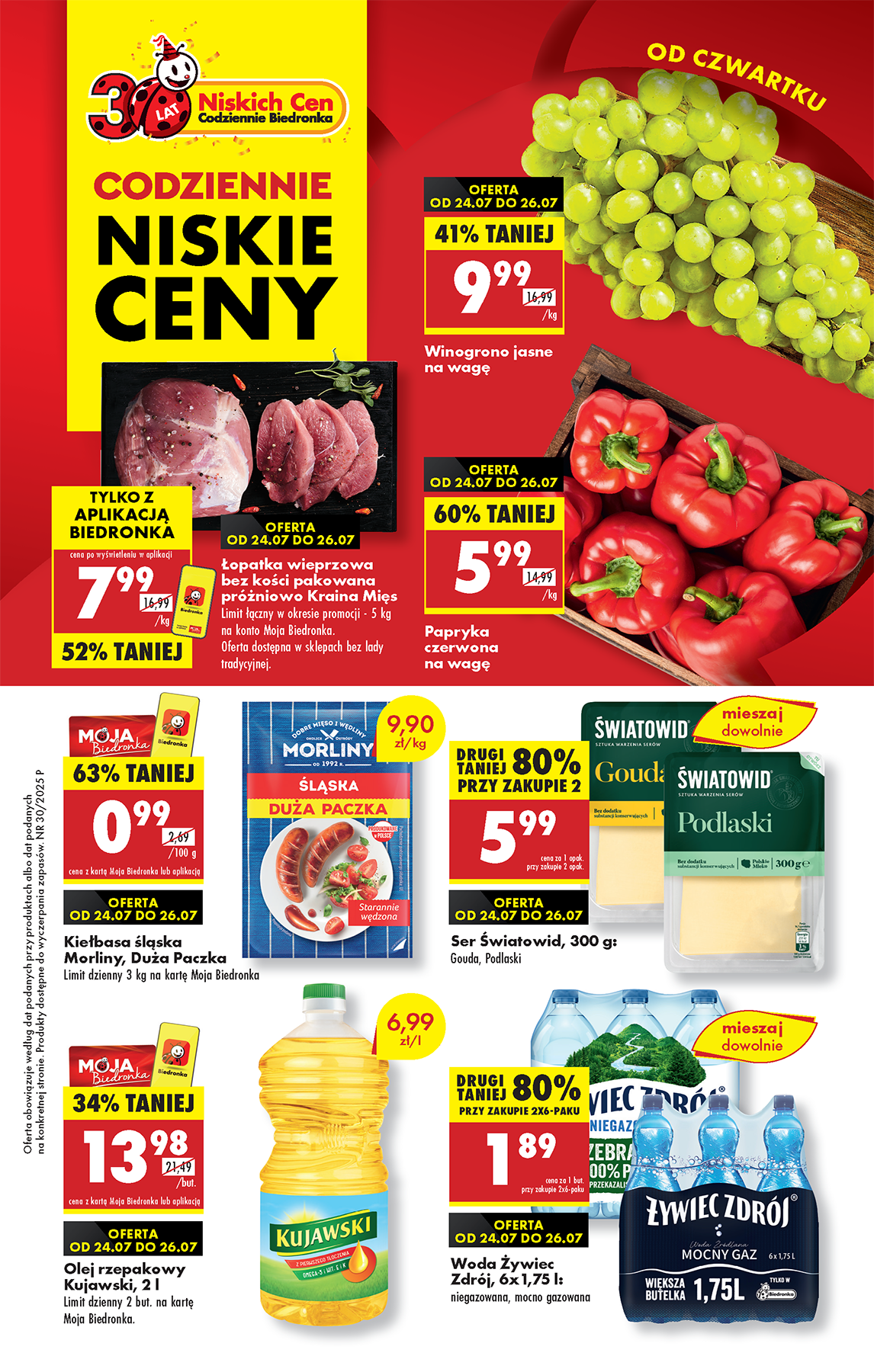 biedronka - Leták Biedronka od 24.07. do 30.07. - page: 1 biedronka - Leták Biedronka od 24.07. do 30.07. - page: 1
