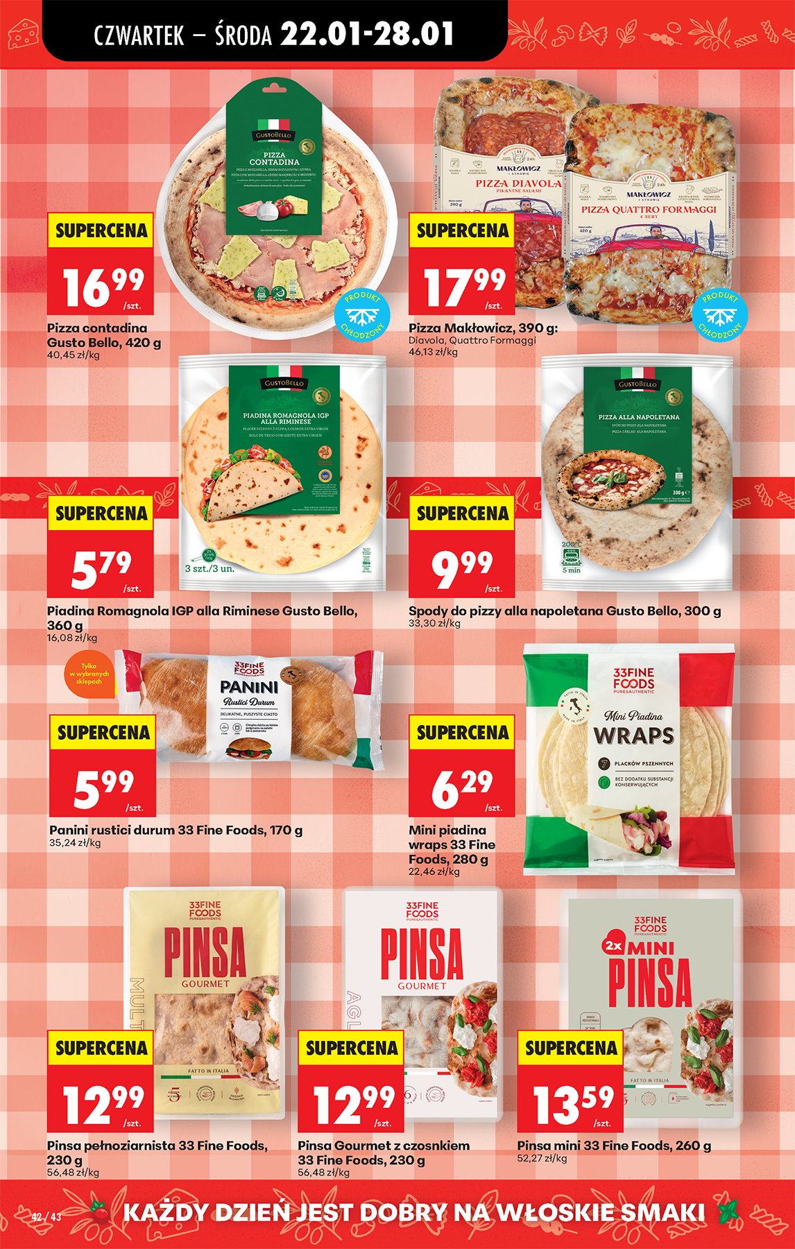 biedronka - Biedronka leták platný od 22.01. do 28.01. - page: 46