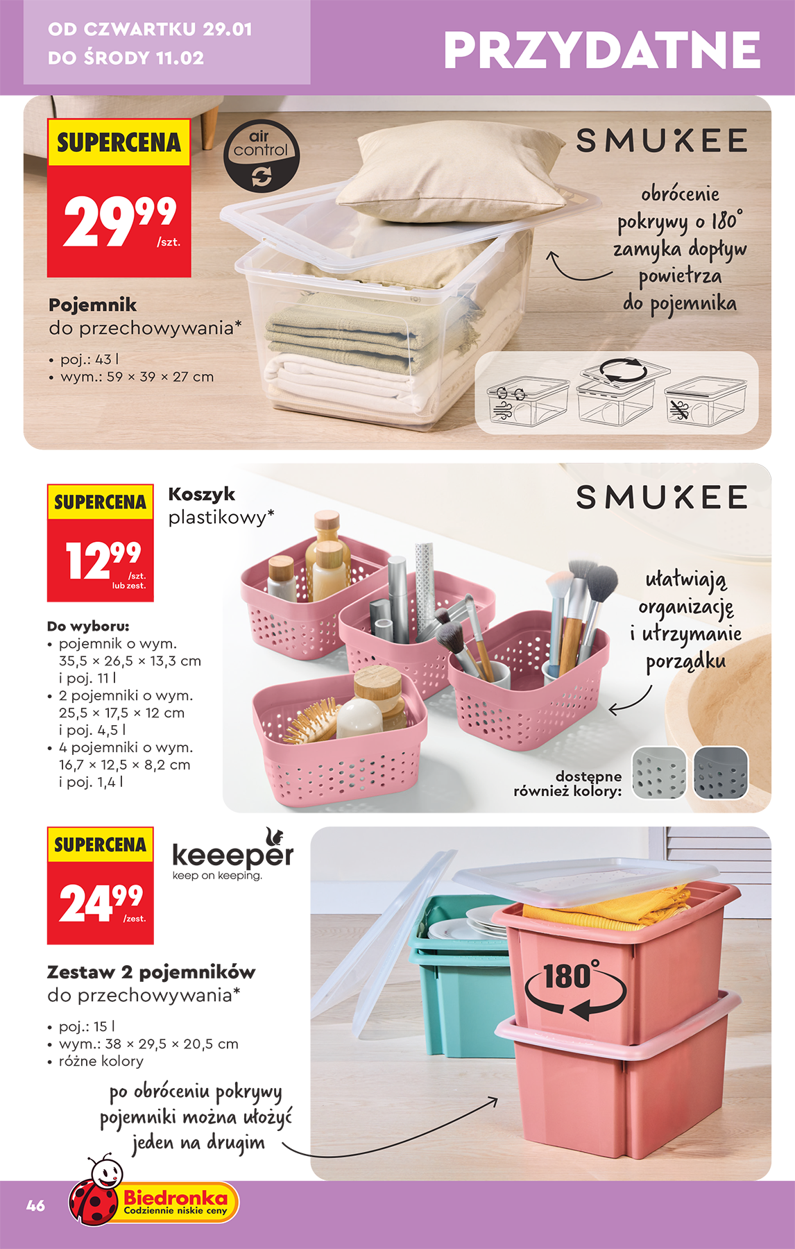 biedronka - Biedronka - Hity i inspiracje leták platný od 23.01. do 28.02. - page: 48