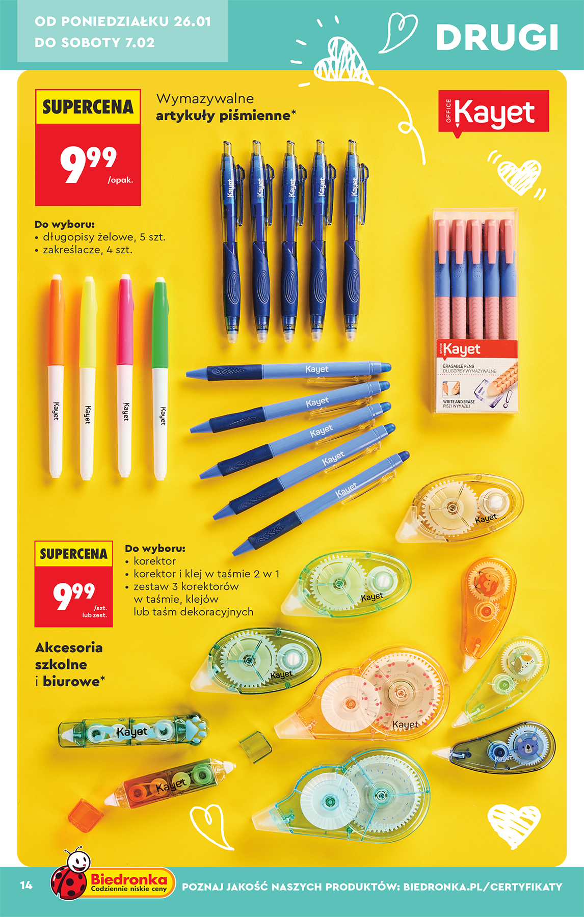 biedronka - Biedronka - Hity i inspiracje leták platný od 23.01. do 28.02. - page: 16