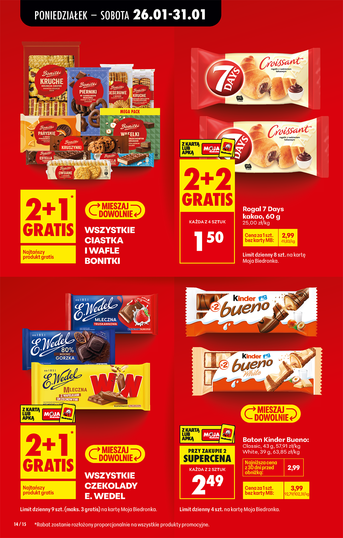 biedronka - Biedronka leták platný od 26.01. do 31.01. - page: 14