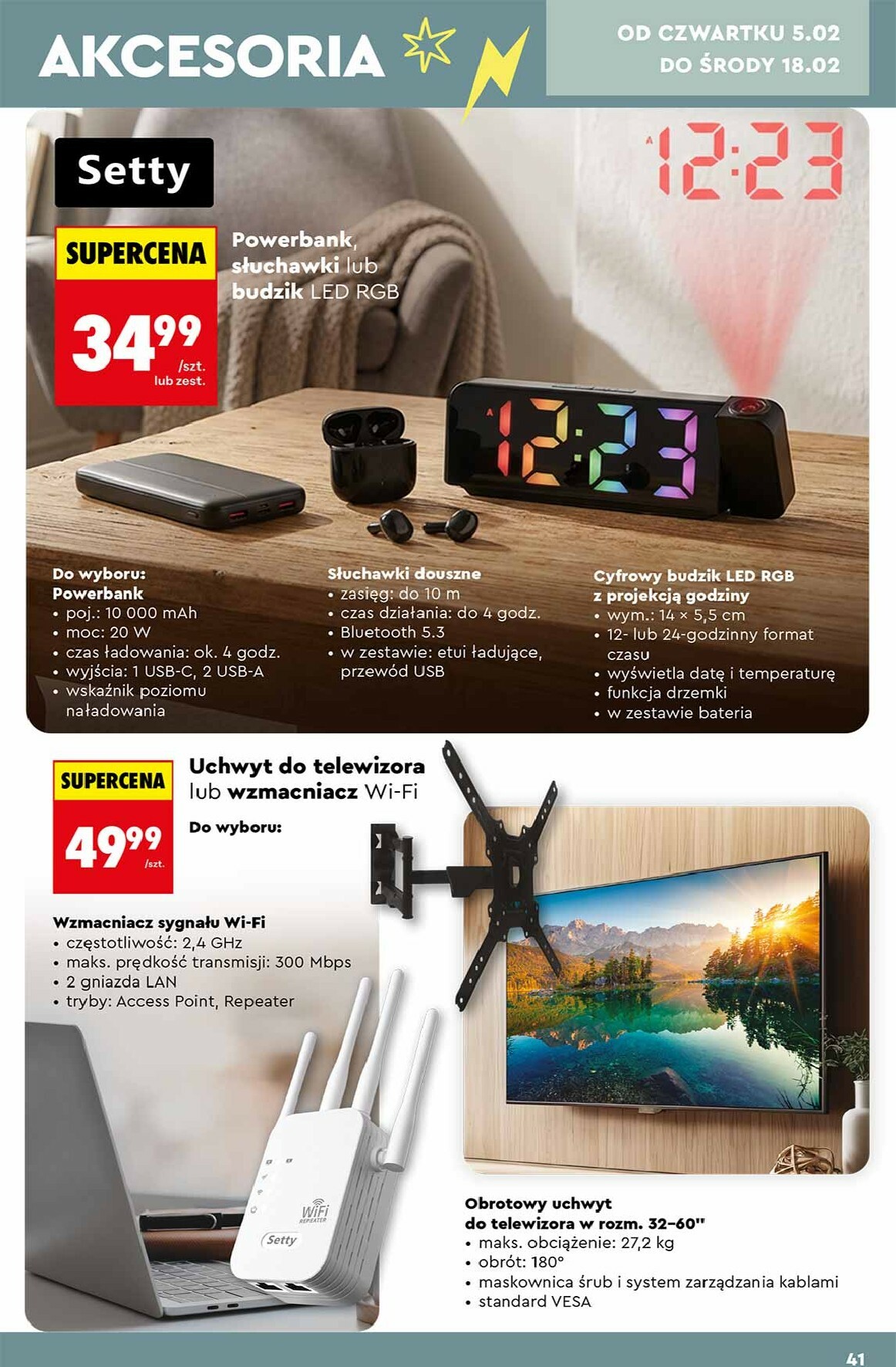 biedronka - Biedronka - Hity i inspiracje leták platný od soboty 31.01.2026 do středy 18.02.2026 - page: 41