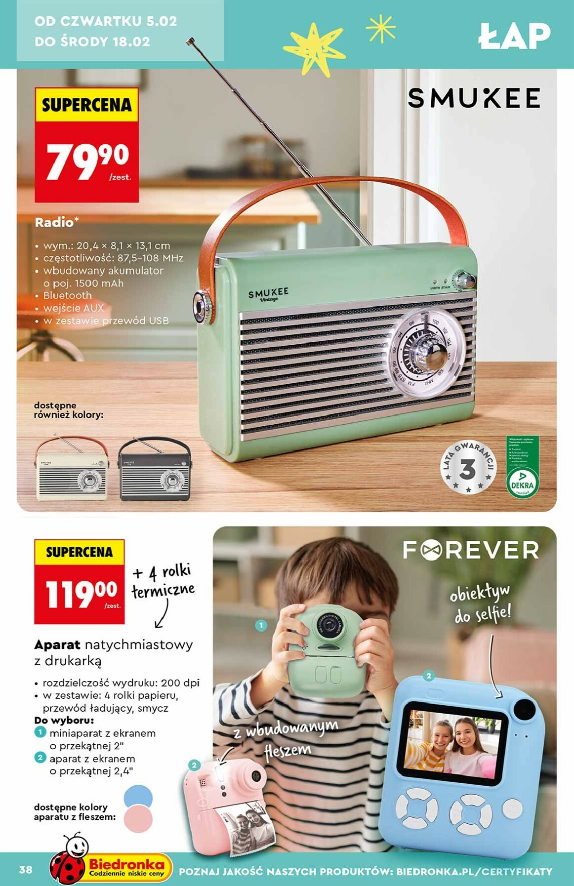 biedronka - Biedronka - Hity i inspiracje leták platný od soboty 31.01.2026 do středy 18.02.2026 - page: 38