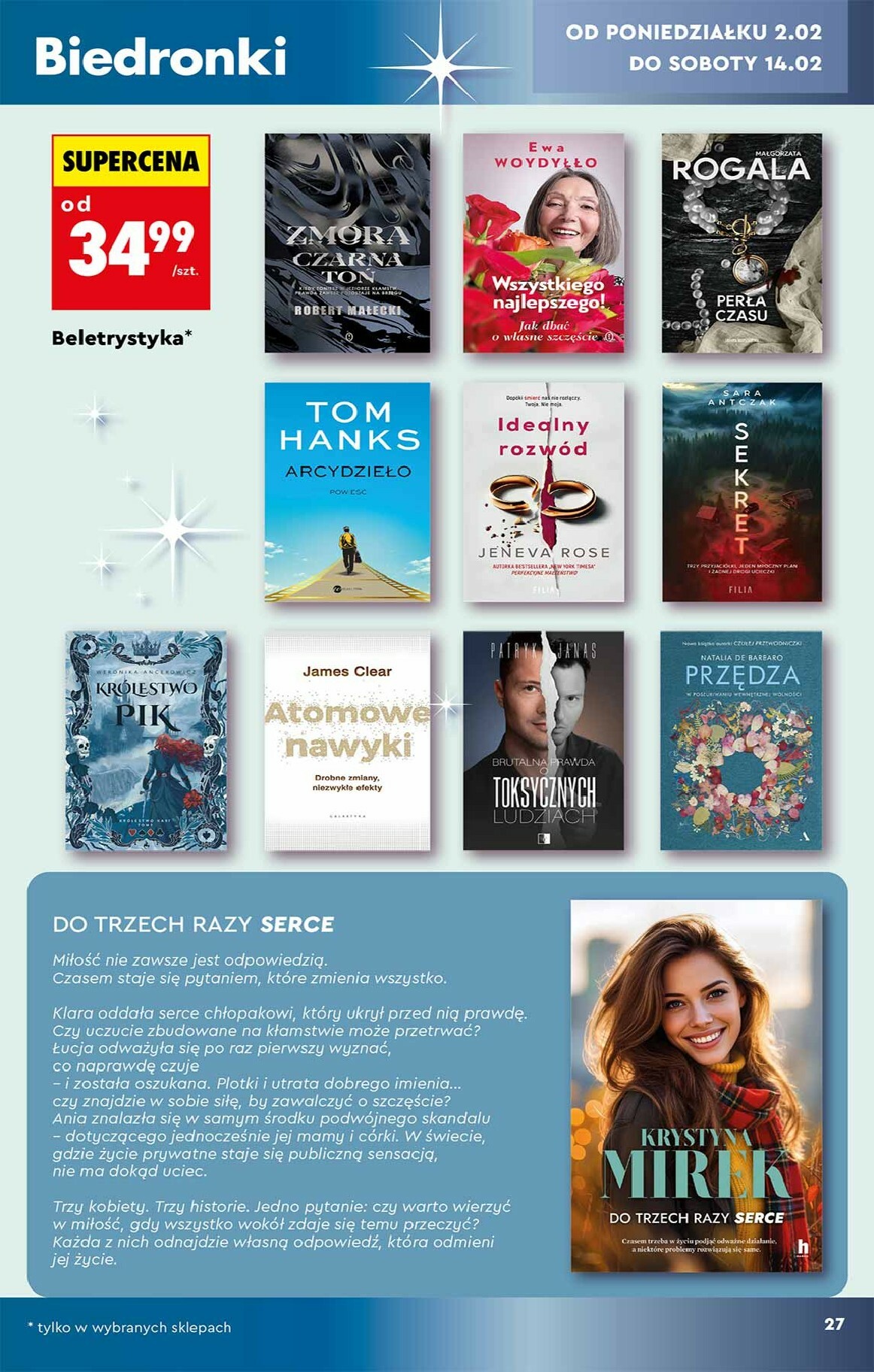 biedronka - Biedronka - Hity i inspiracje leták platný od soboty 31.01.2026 do středy 18.02.2026 - page: 27