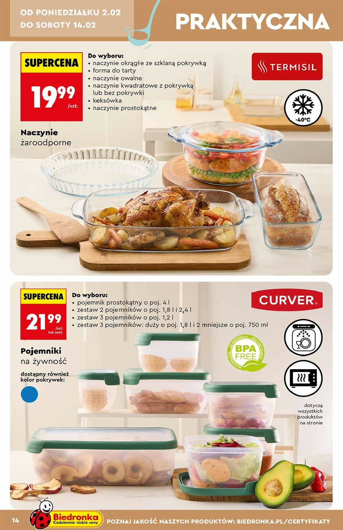 biedronka - Biedronka - Hity i inspiracje leták platný od soboty 31.01.2026 do středy 18.02.2026 - page: 14