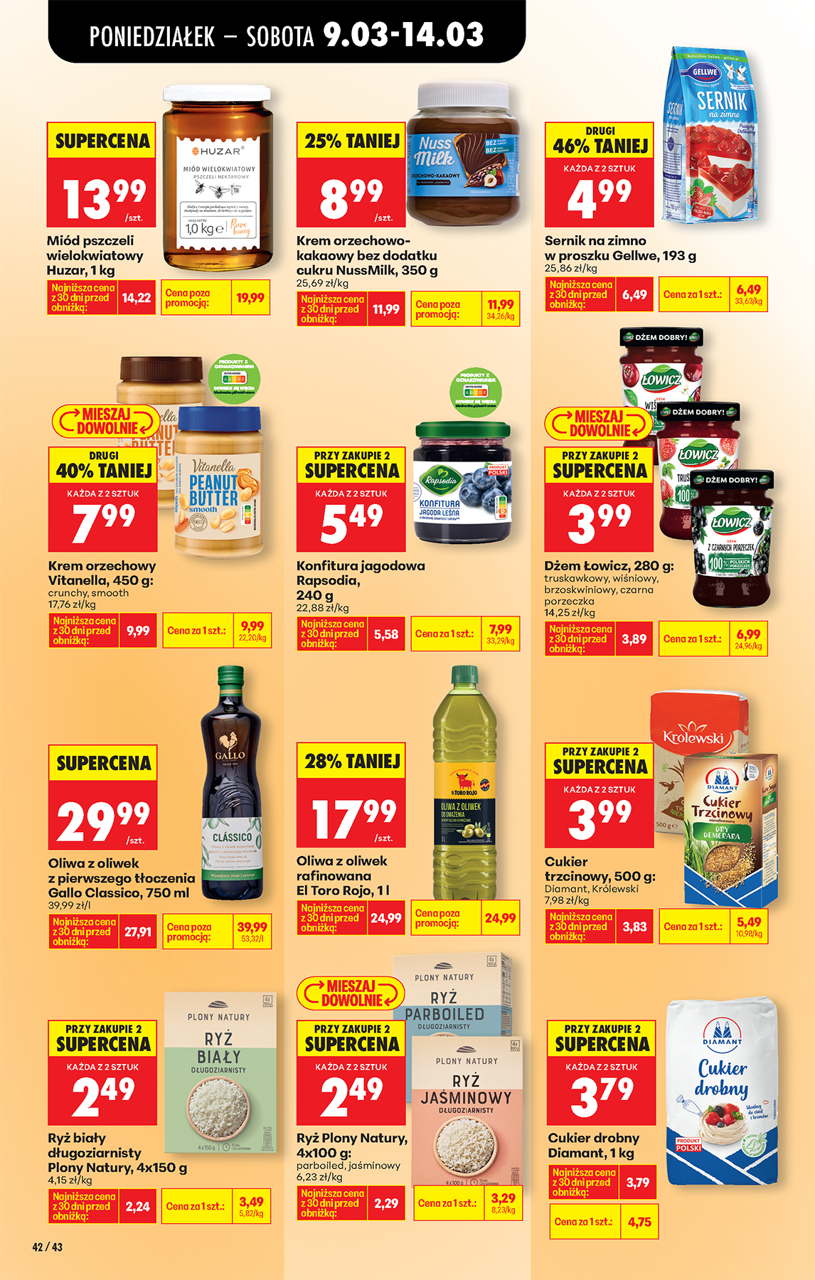 biedronka - Biedronka leták platný od pondělí 09.03.2026 do soboty 14.03.2026 - page: 48