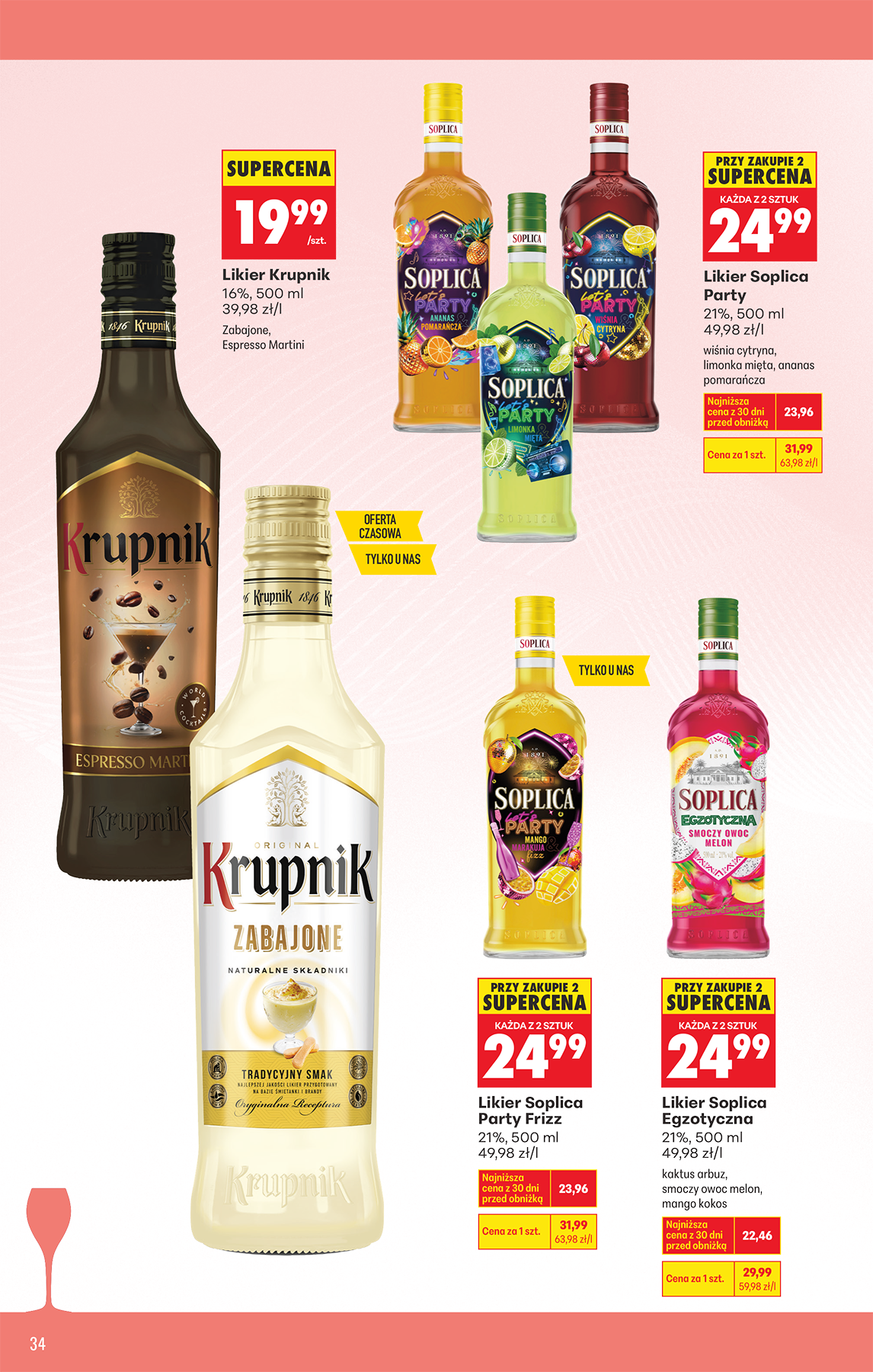 biedronka - Biedronka - Czas na toast leták platný od pondělí 09.03.2026 do soboty 21.03.2026 - page: 34