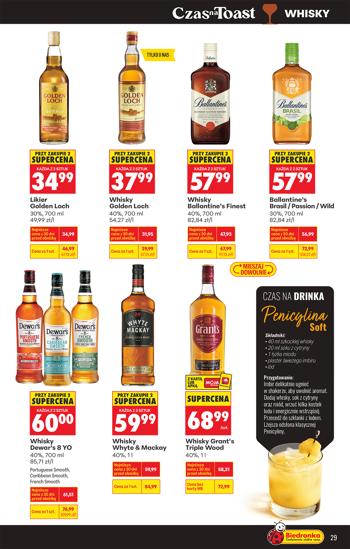 biedronka - Biedronka - Czas na toast leták platný od pondělí 09.03.2026 do soboty 21.03.2026 - page: 29