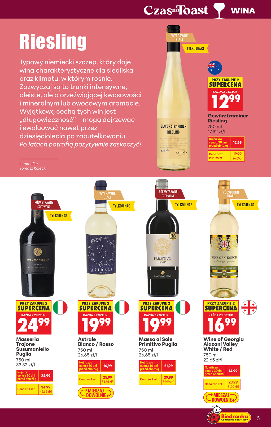 biedronka - Biedronka - Czas na toast leták platný od pondělí 09.03.2026 do soboty 21.03.2026 - page: 5