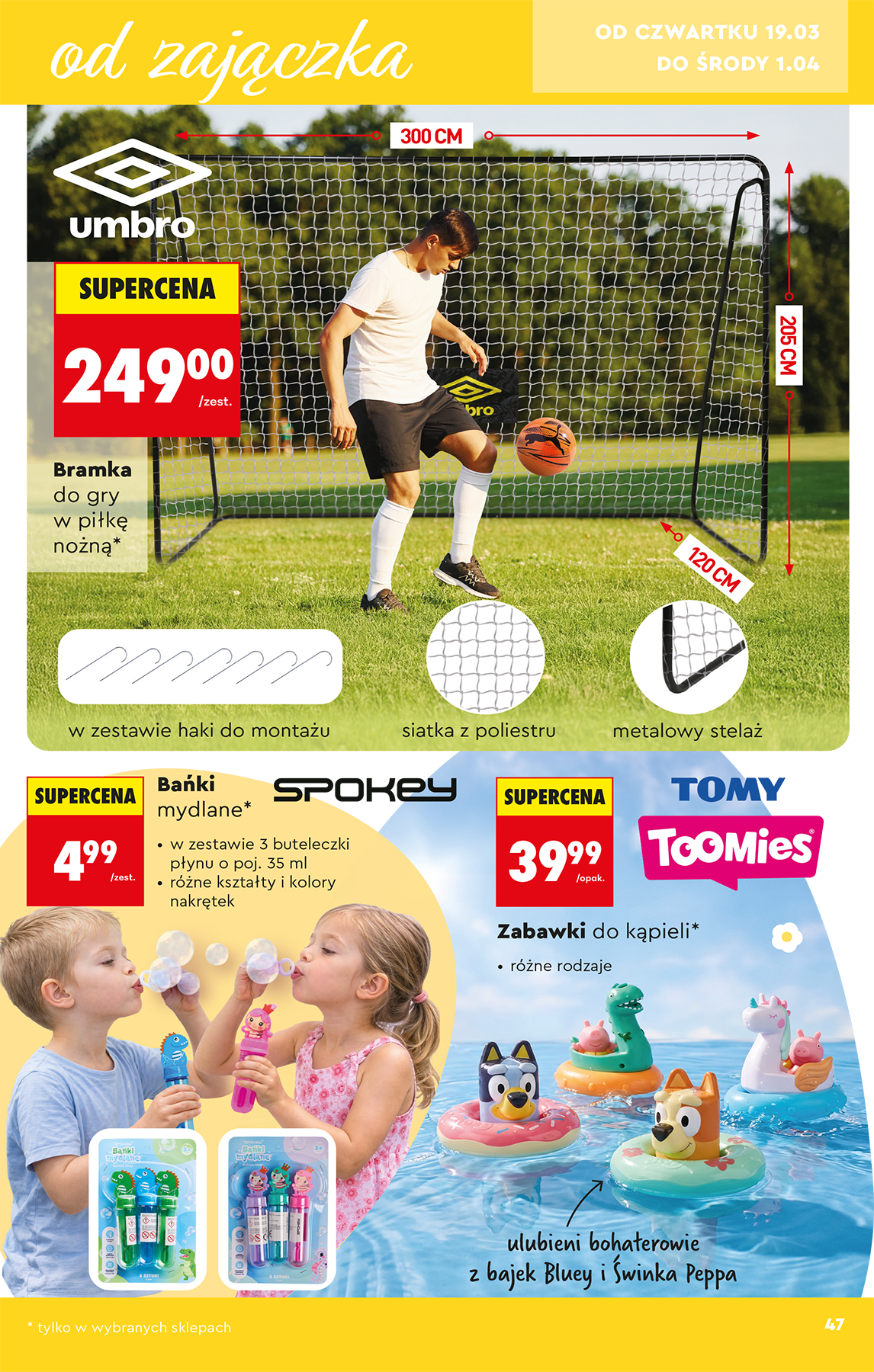 biedronka - Biedronka - Hity i inspiracje leták platný od soboty 14.03.2026 do neděle 29.03.2026 - page: 47