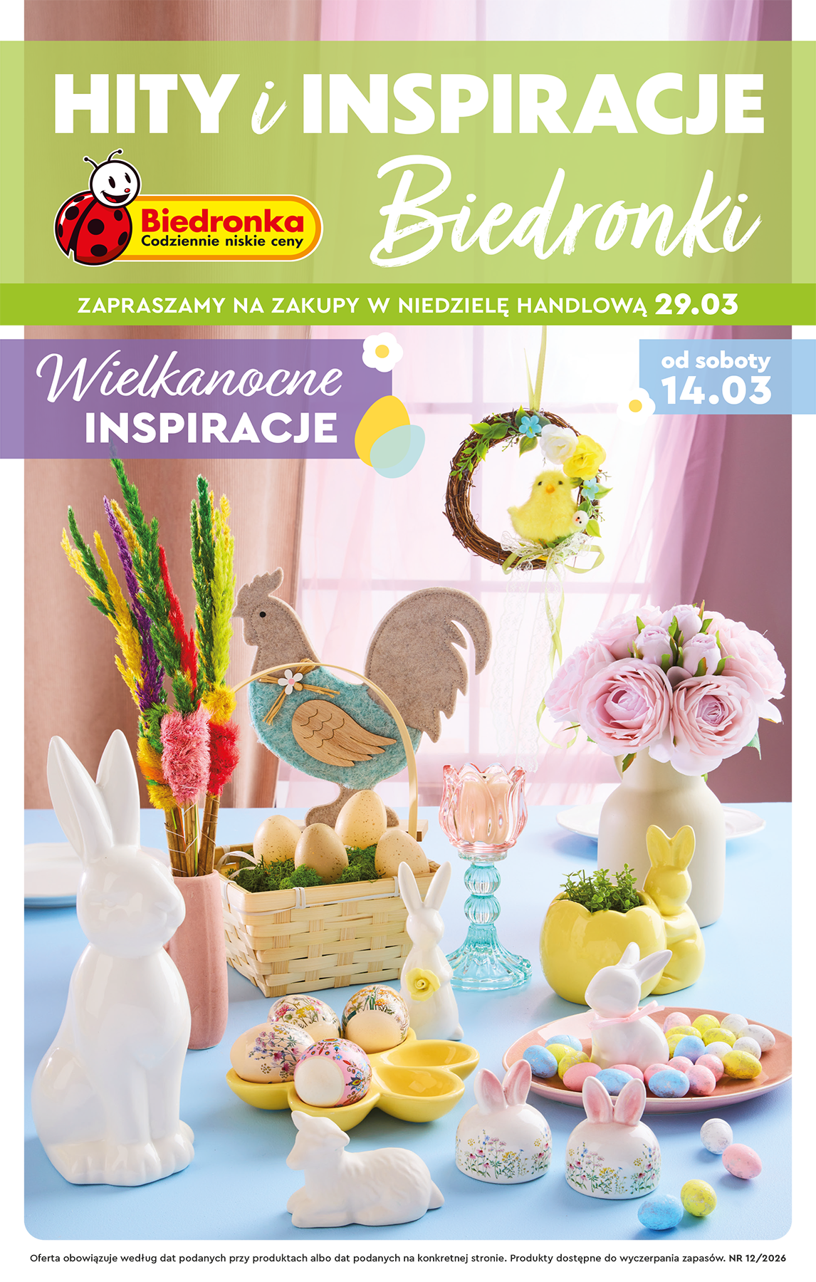 biedronka - Biedronka - Hity i inspiracje leták platný od soboty 14.03.2026 do neděle 29.03.2026