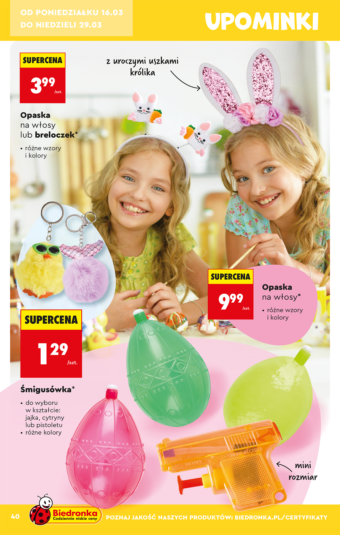 biedronka - Biedronka - Hity i inspiracje leták platný od soboty 14.03.2026 do neděle 29.03.2026 - page: 40