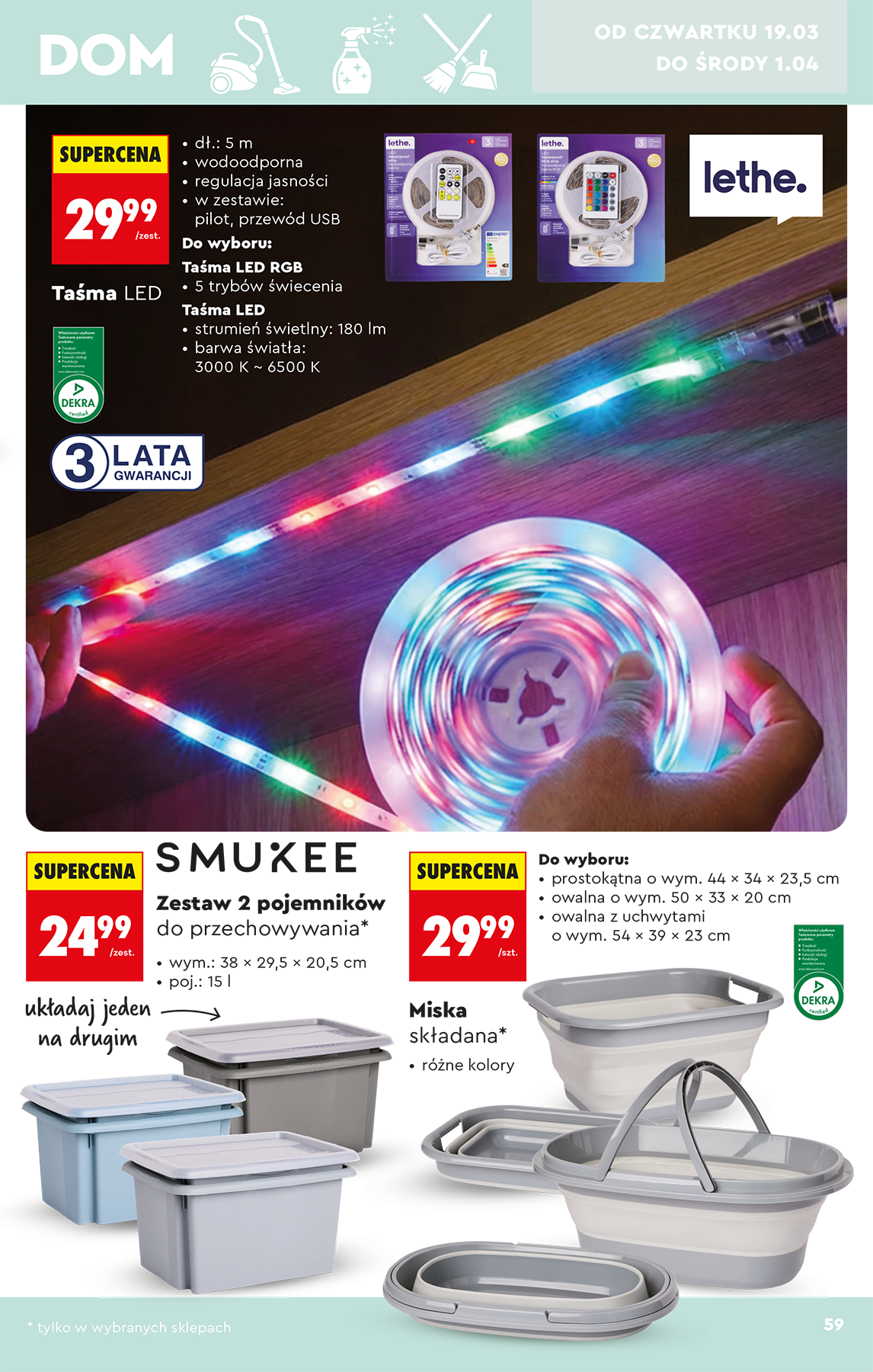 biedronka - Biedronka - Hity i inspiracje leták platný od soboty 14.03.2026 do neděle 29.03.2026 - page: 59