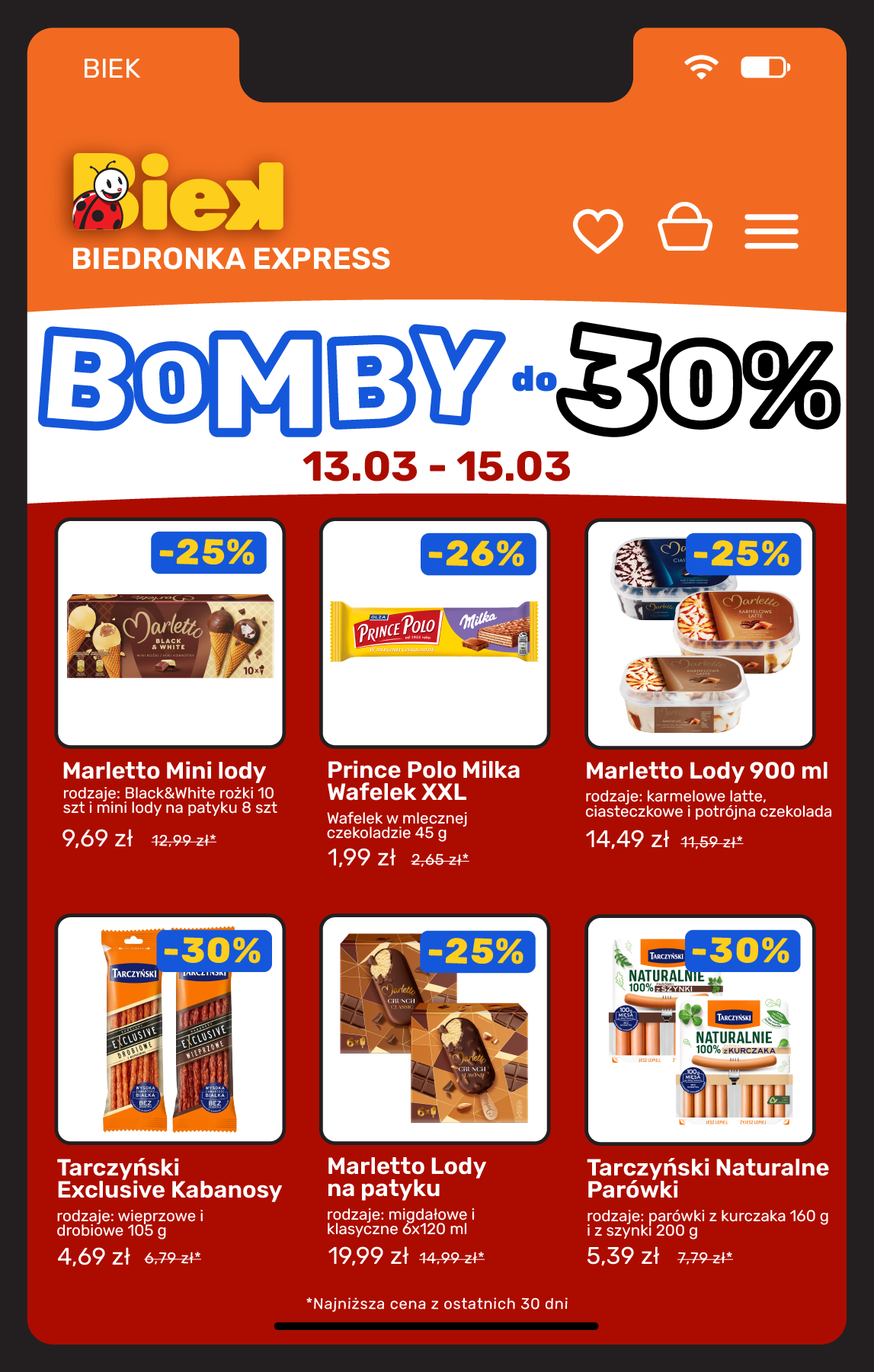 biedronka - Biedronka - Express leták platný od pátku 13.03.2026 do neděle 15.03.2026 - page: 4