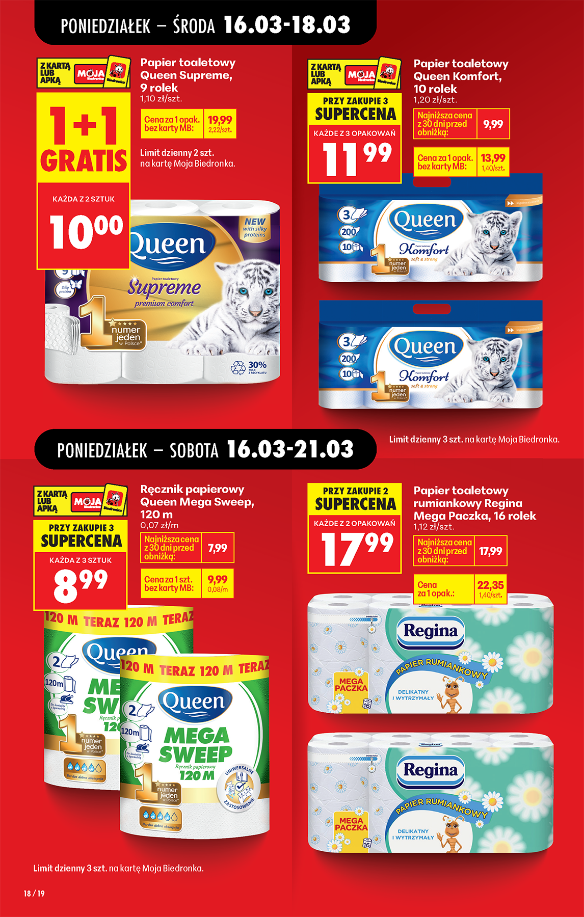 biedronka - Biedronka leták platný od pondělí 16.03.2026 do soboty 21.03.2026 - page: 20