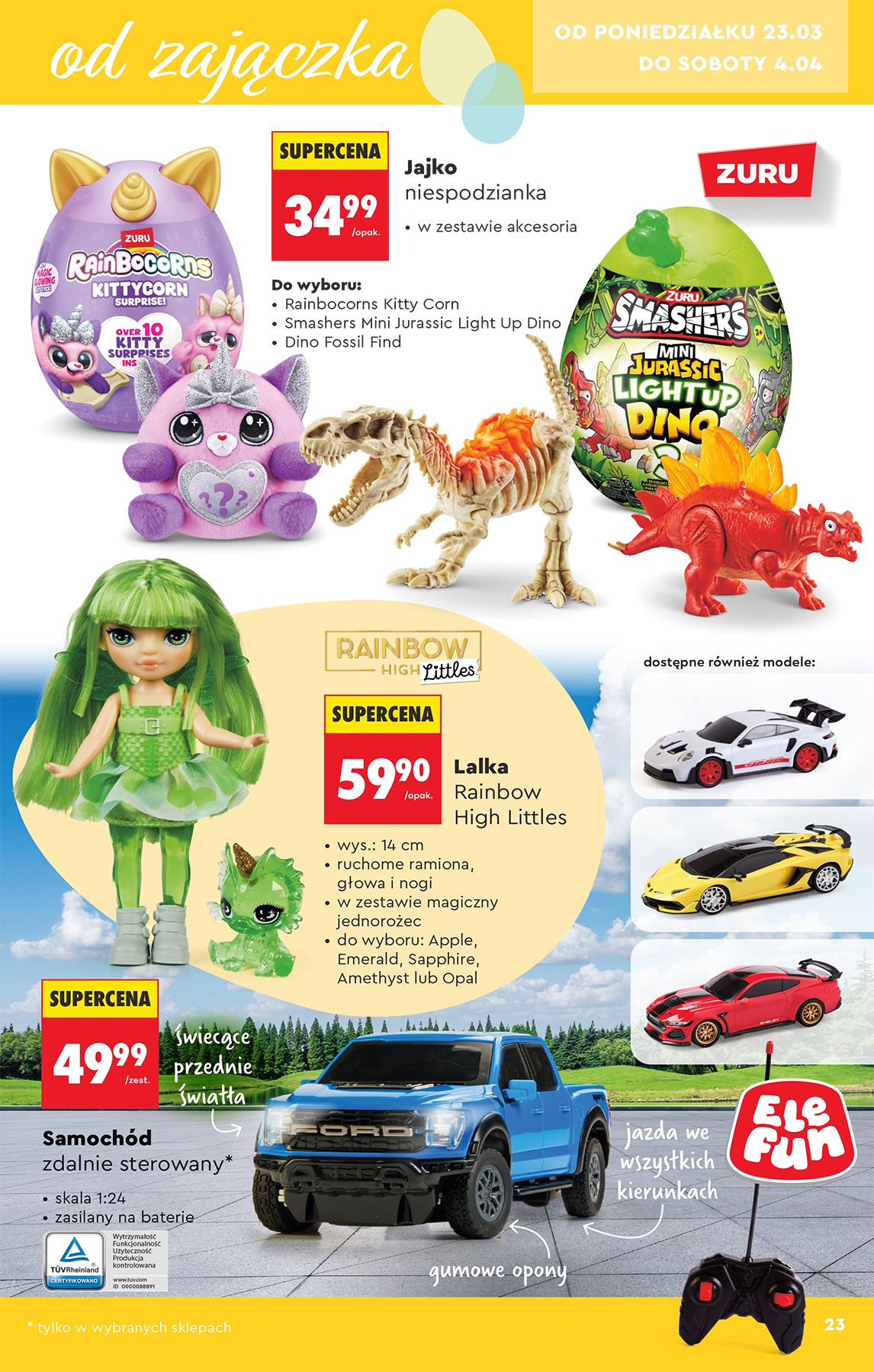 biedronka - Biedronka - Hity i inspiracje leták platný od soboty 21.03.2026 do soboty 04.04.2026 - page: 23