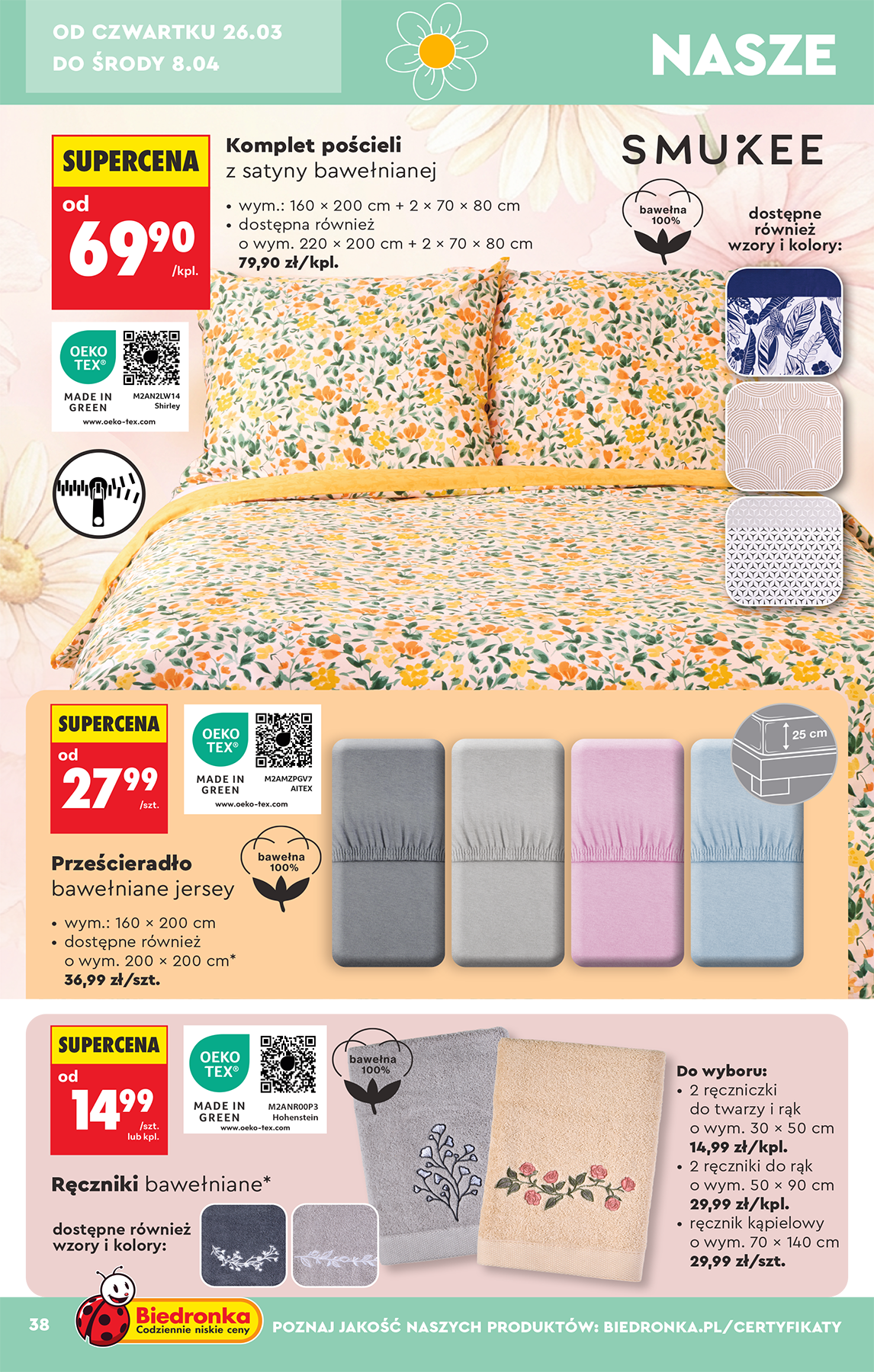 biedronka - Biedronka - Hity i inspiracje leták platný od soboty 21.03.2026 do soboty 04.04.2026 - page: 38