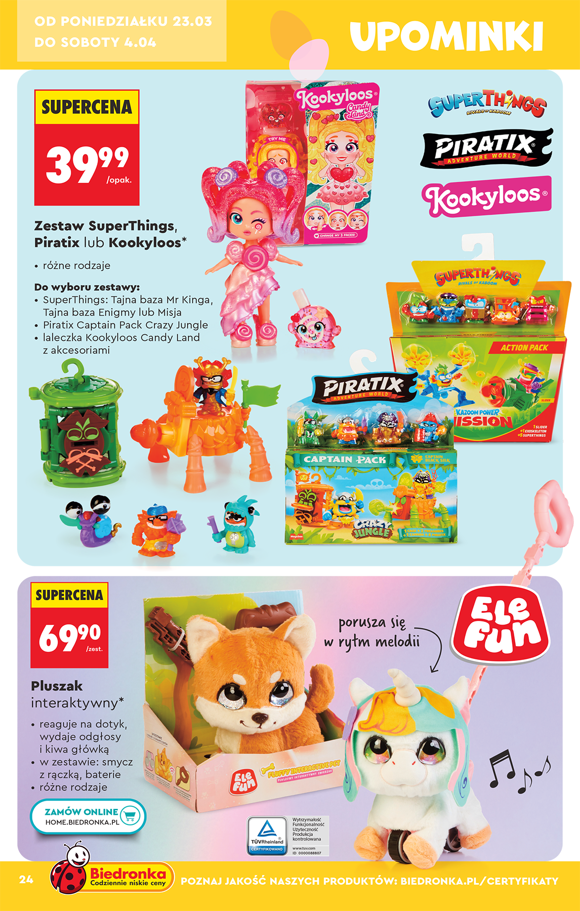 biedronka - Biedronka - Hity i inspiracje leták platný od soboty 21.03.2026 do soboty 04.04.2026 - page: 24