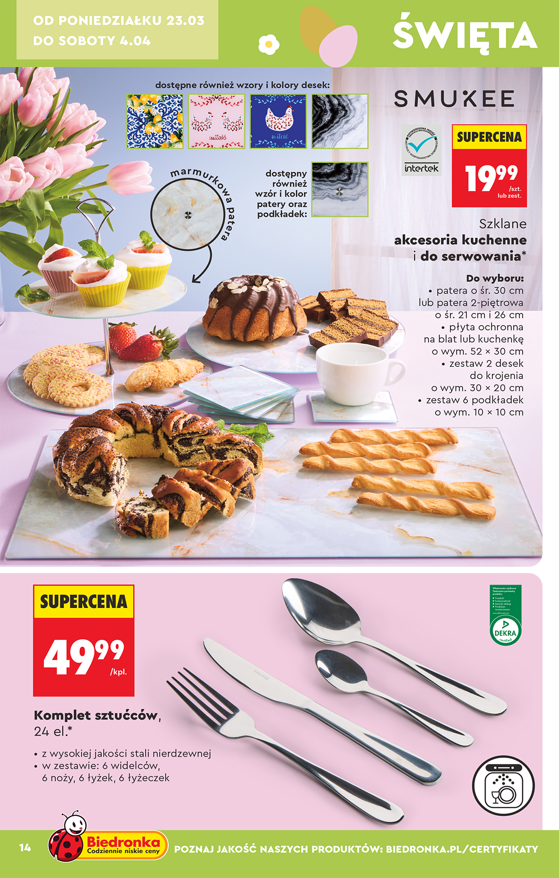 biedronka - Biedronka - Hity i inspiracje leták platný od soboty 21.03.2026 do soboty 04.04.2026 - page: 14