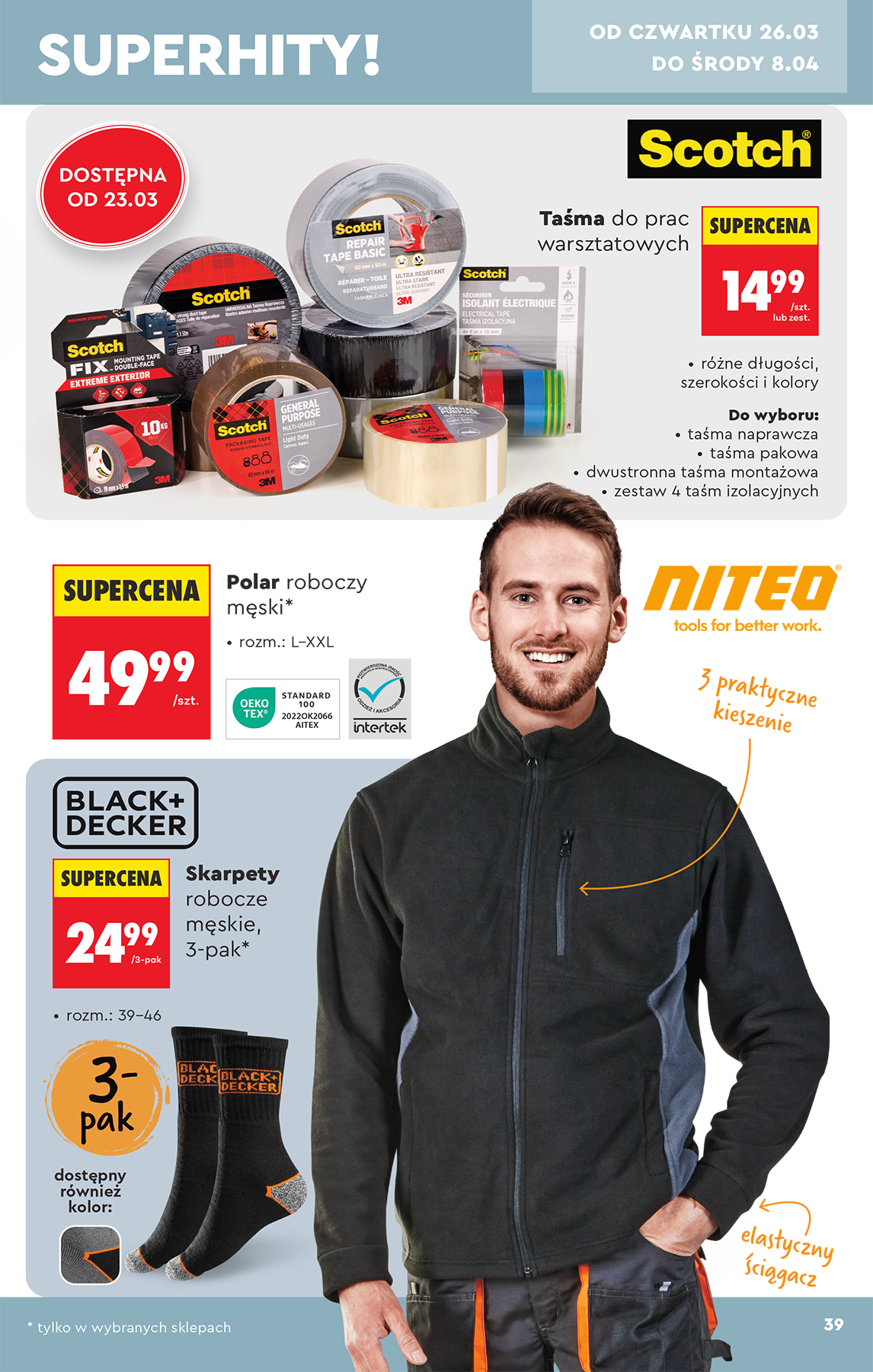 biedronka - Biedronka - Hity i inspiracje leták platný od soboty 21.03.2026 do soboty 04.04.2026 - page: 39