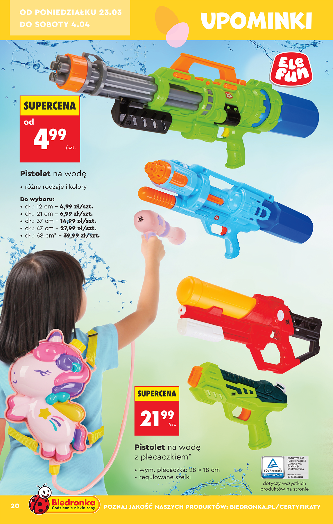 biedronka - Biedronka - Hity i inspiracje leták platný od soboty 21.03.2026 do soboty 04.04.2026 - page: 20