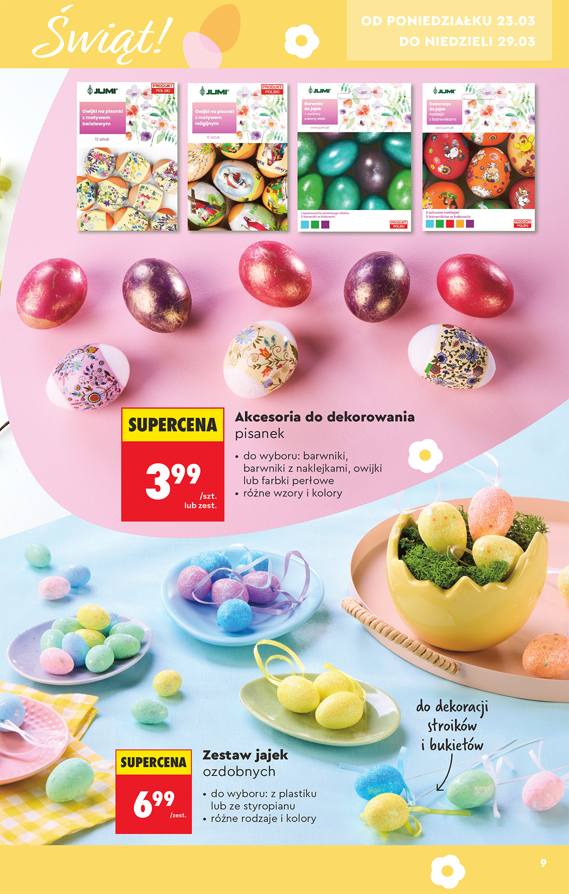 biedronka - Biedronka - Hity i inspiracje leták platný od soboty 21.03.2026 do soboty 04.04.2026 - page: 9