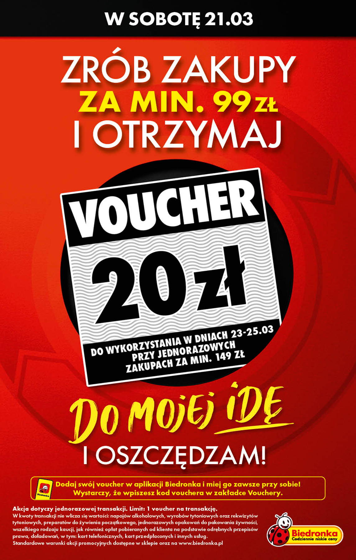 biedronka - Biedronka - Najtańsza sobota leták platný od soboty 21.03.2026 - page: 3