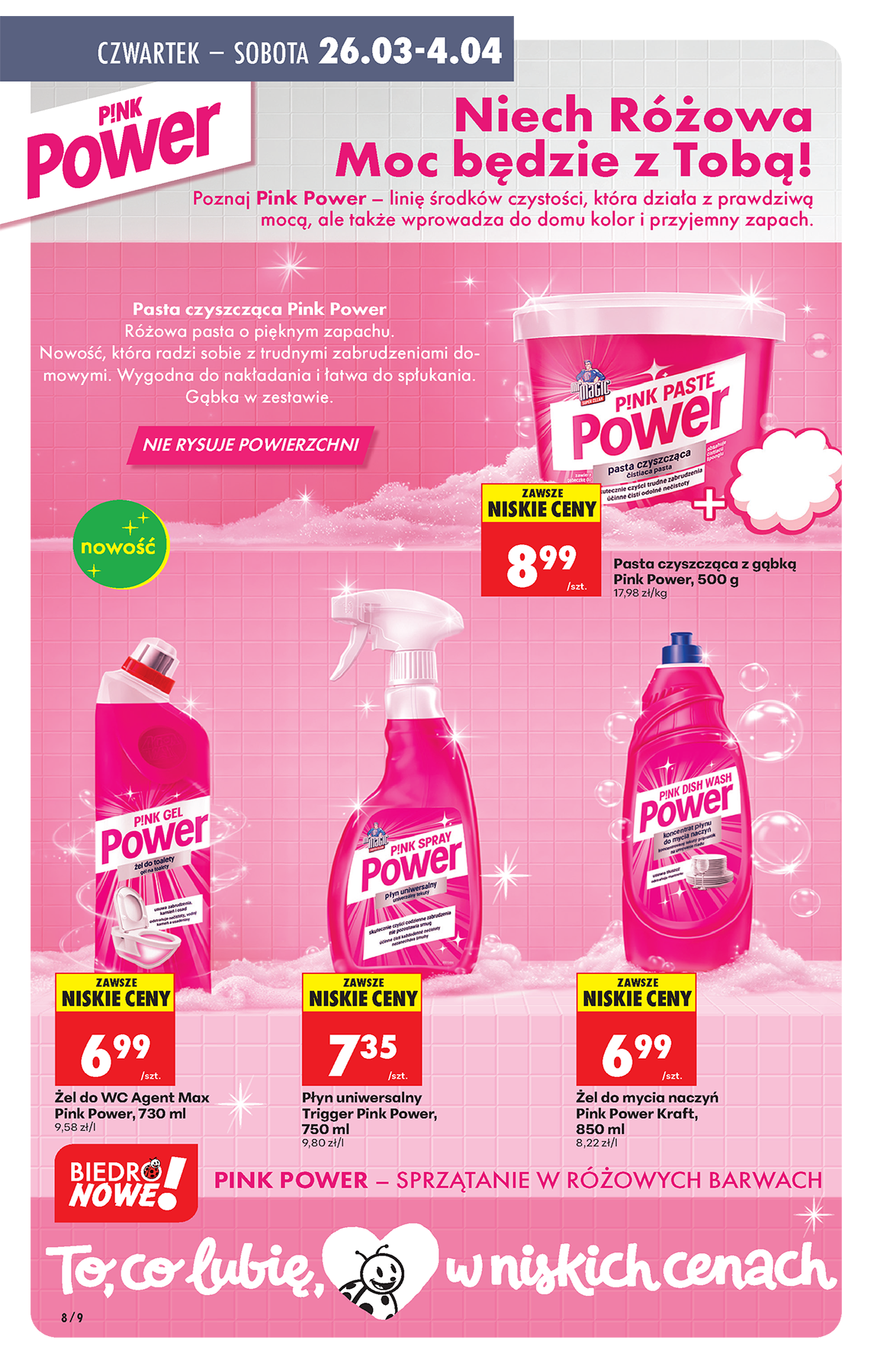 biedronka - Biedronka - Drogeria leták platný od čtvrtka 26.03.2026 do soboty 04.04.2026 - page: 8