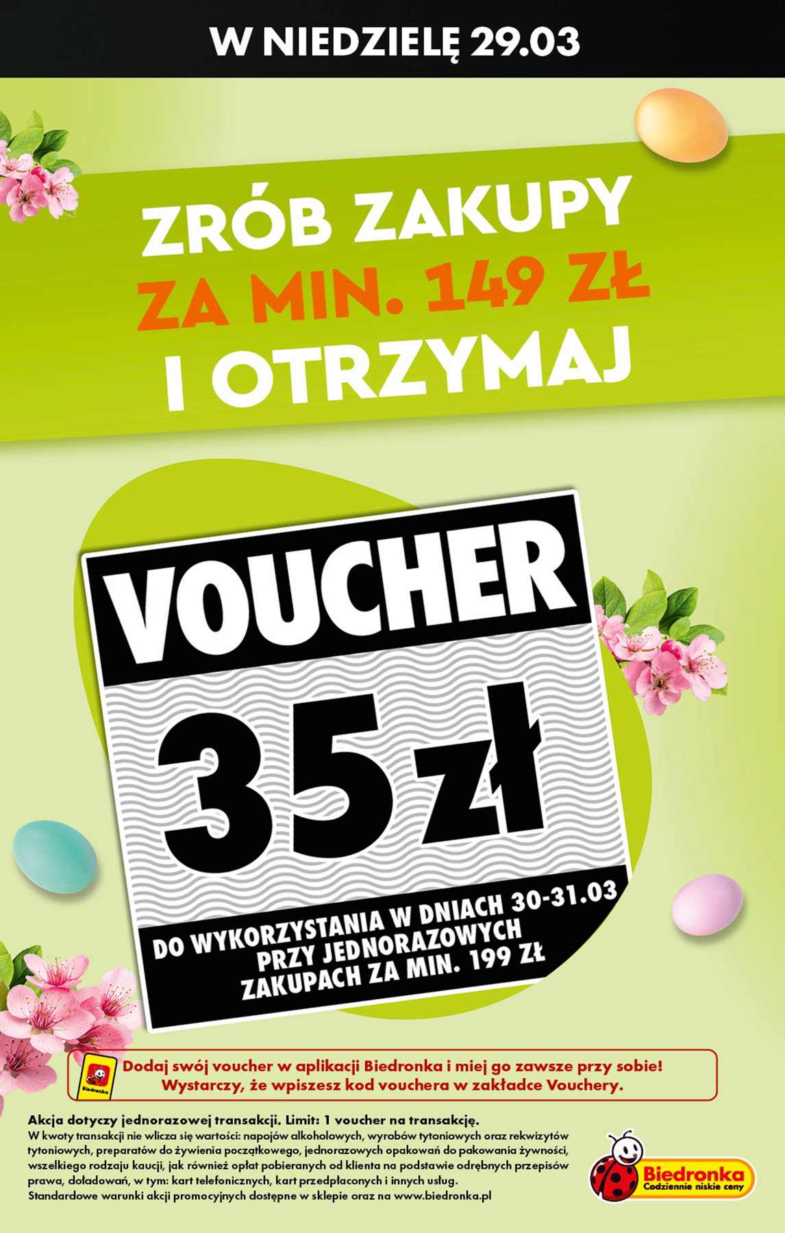 biedronka - Biedronka - Najtańsza niedziela leták platný od neděle 29.03.2026 - page: 4