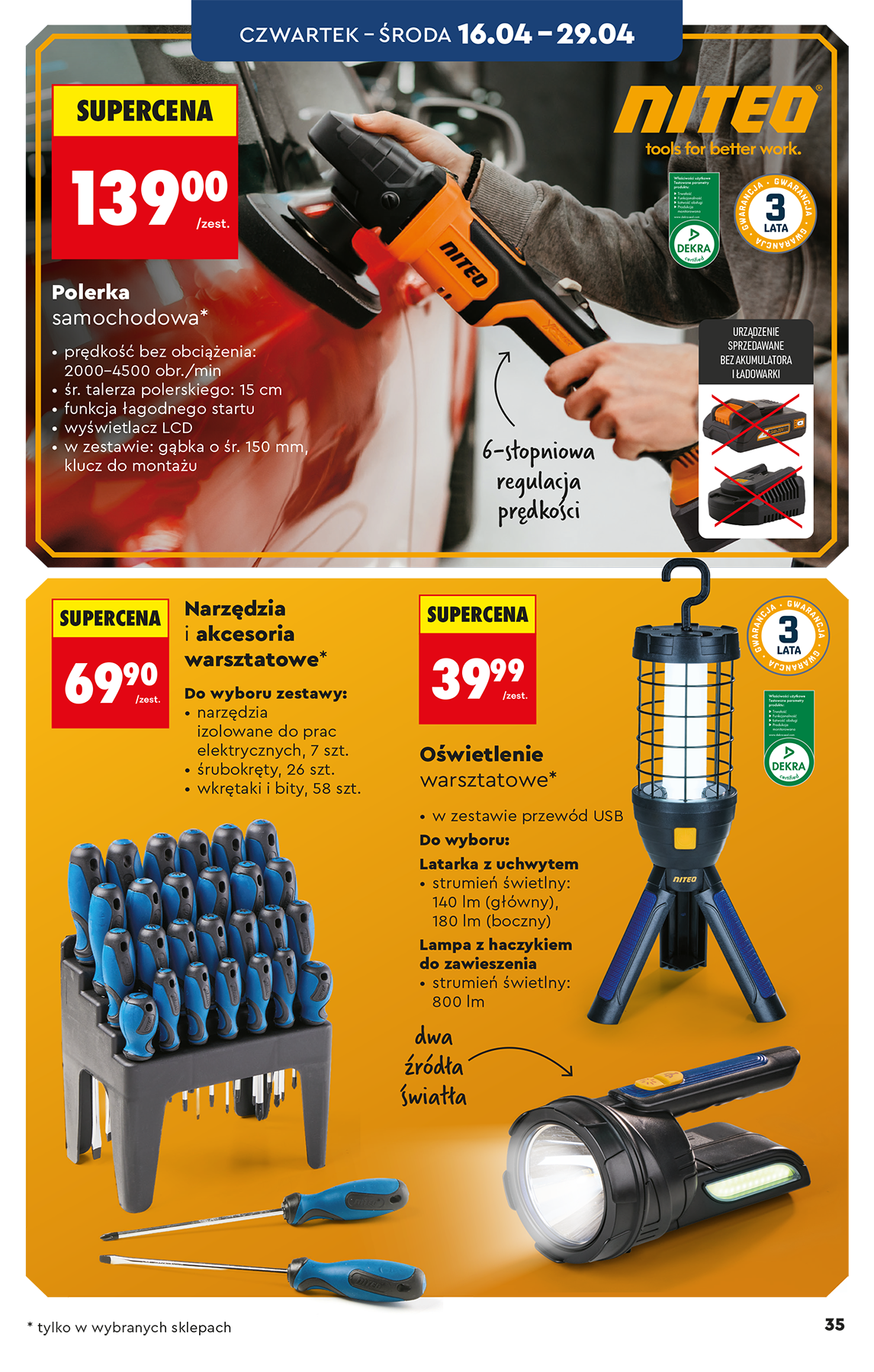 biedronka - Biedronka - Hity i inspiracje leták na příští týden od soboty 11.04.2026 do soboty 25.04.2026 - page: 35