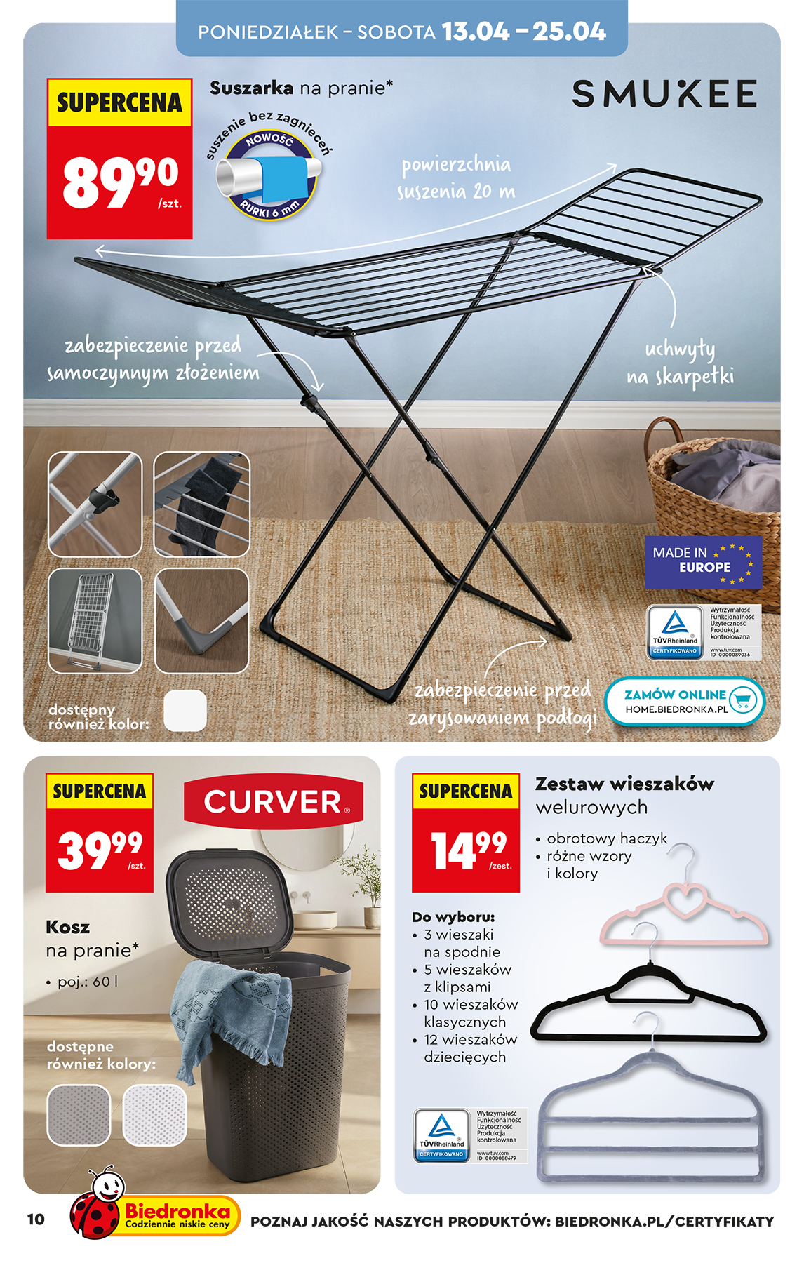 biedronka - Biedronka - Hity i inspiracje leták na příští týden od soboty 11.04.2026 do soboty 25.04.2026 - page: 10