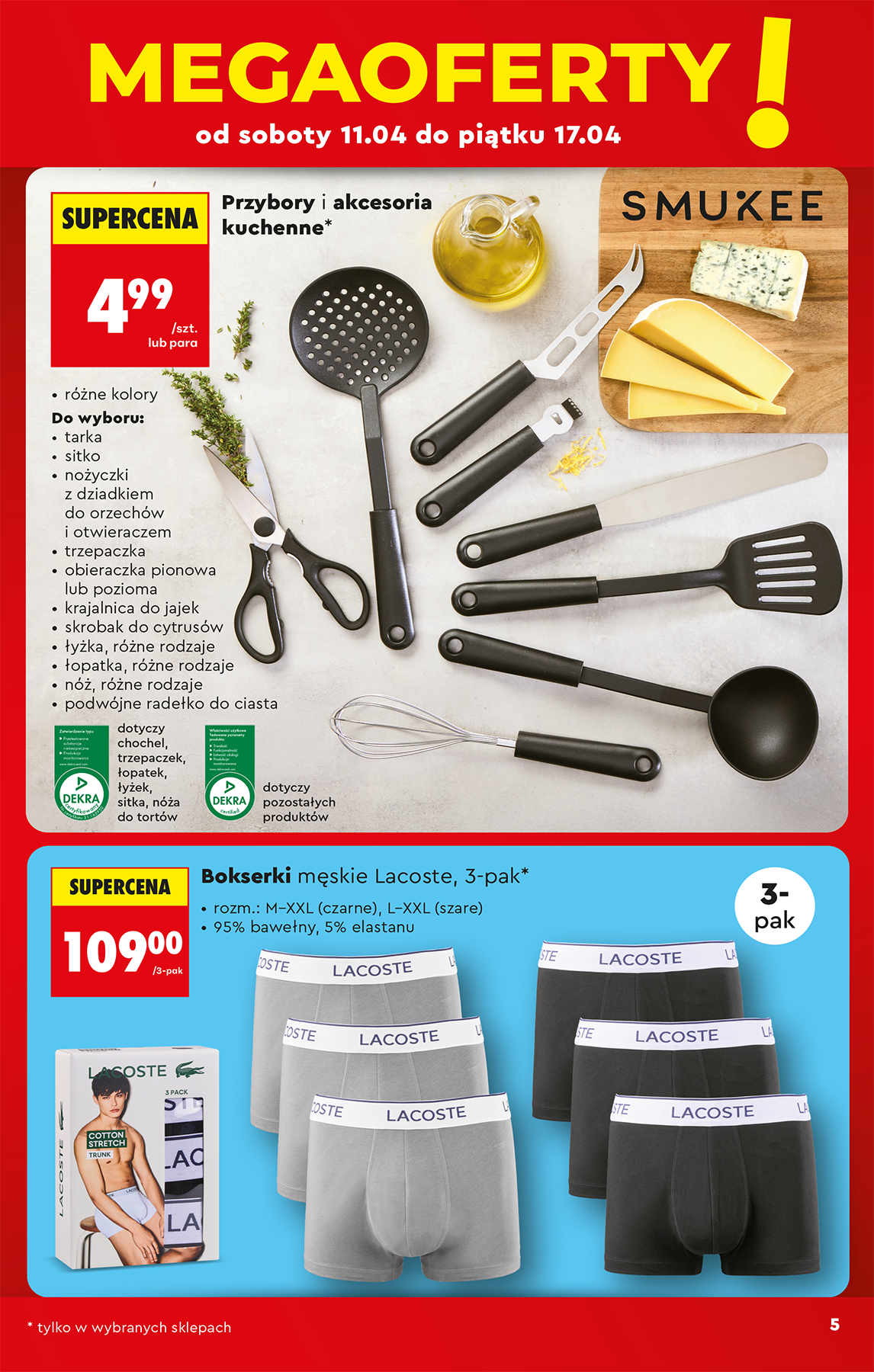 biedronka - Biedronka - Hity i inspiracje leták na příští týden od soboty 11.04.2026 do soboty 25.04.2026 - page: 5