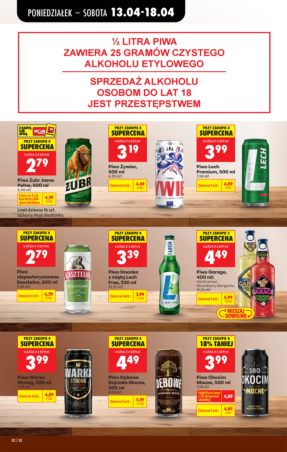 biedronka - Biedronka leták na příští týden od pondělí 13.04.2026 do soboty 18.04.2026 - page: 66