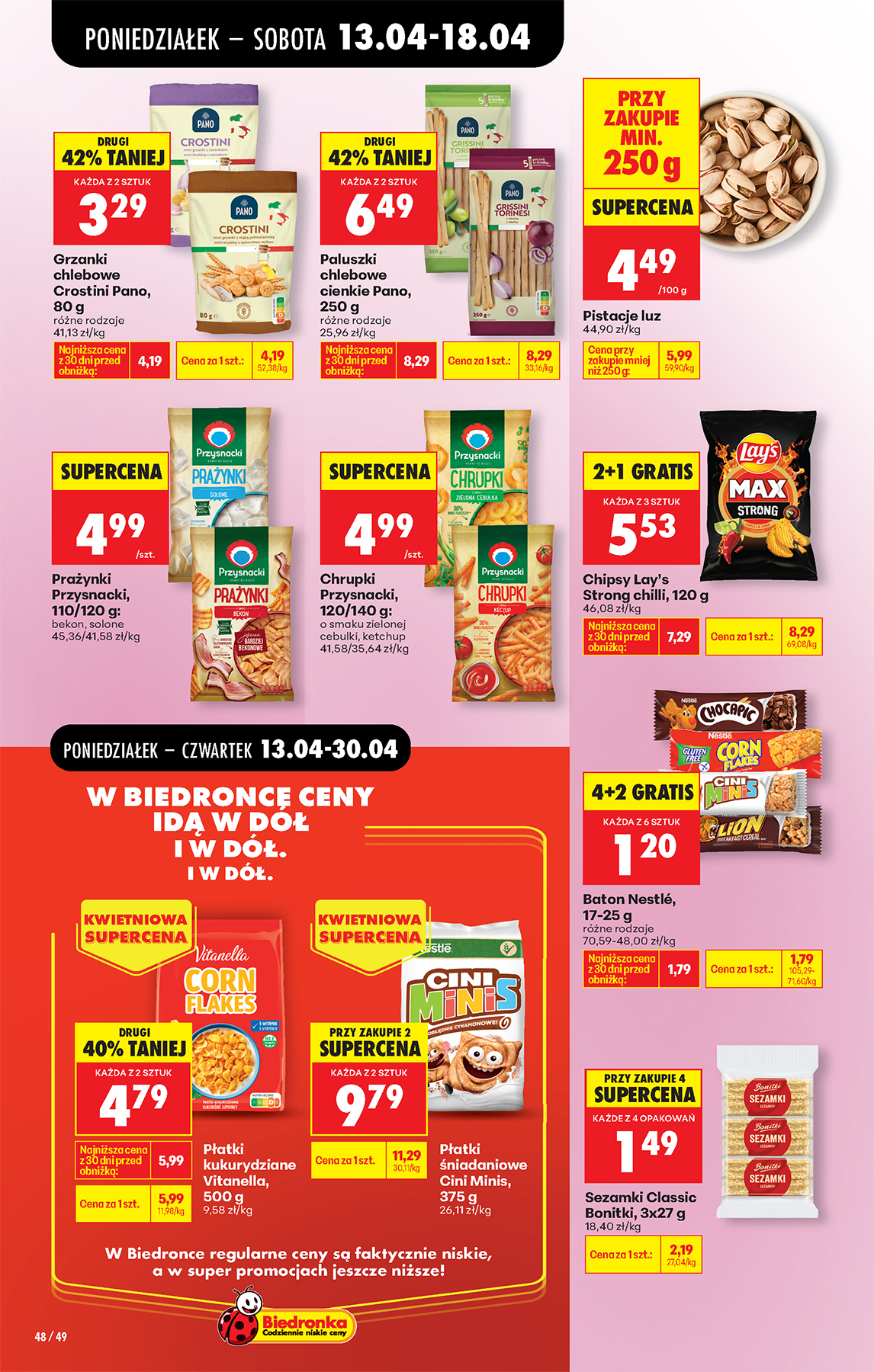 biedronka - Biedronka leták na příští týden od pondělí 13.04.2026 do soboty 18.04.2026 - page: 60