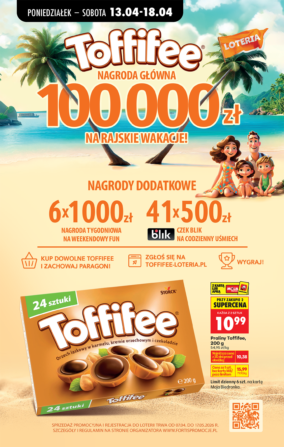 biedronka - Biedronka leták na příští týden od pondělí 13.04.2026 do soboty 18.04.2026 - page: 62