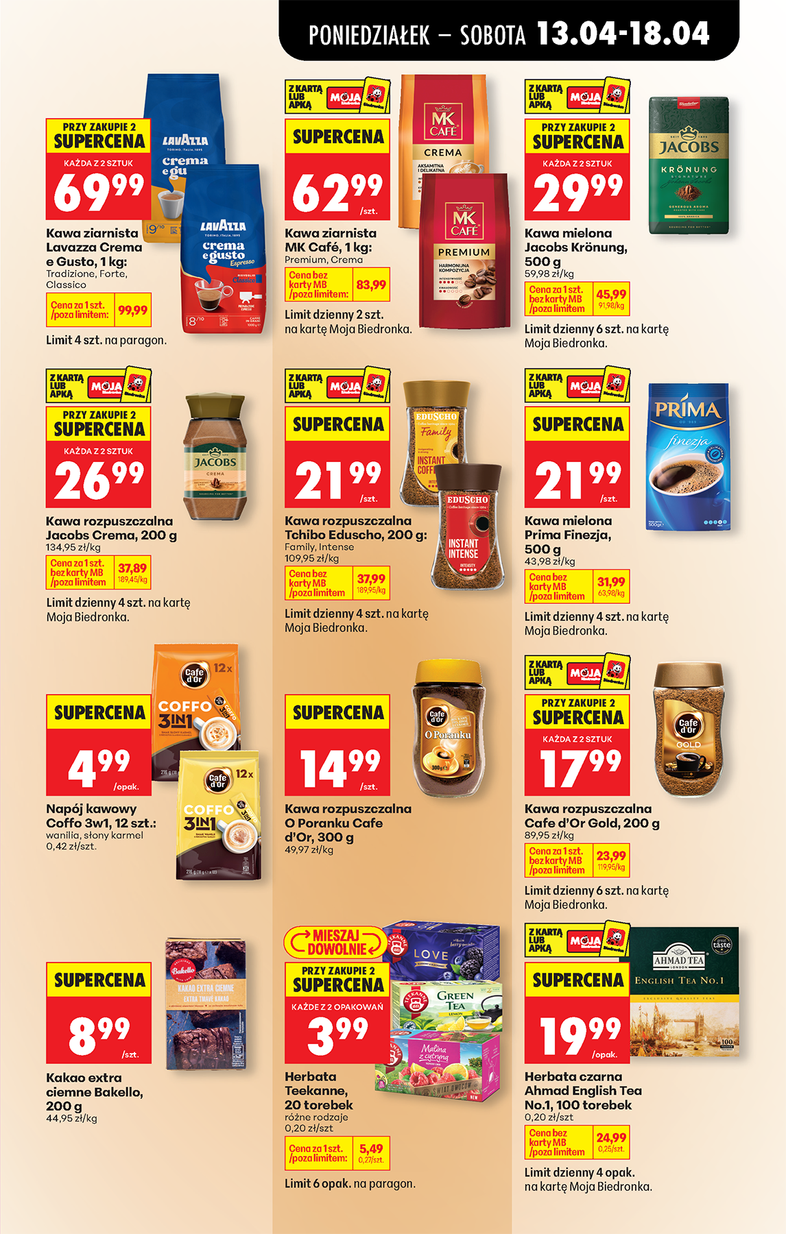 biedronka - Biedronka leták na příští týden od pondělí 13.04.2026 do soboty 18.04.2026 - page: 61