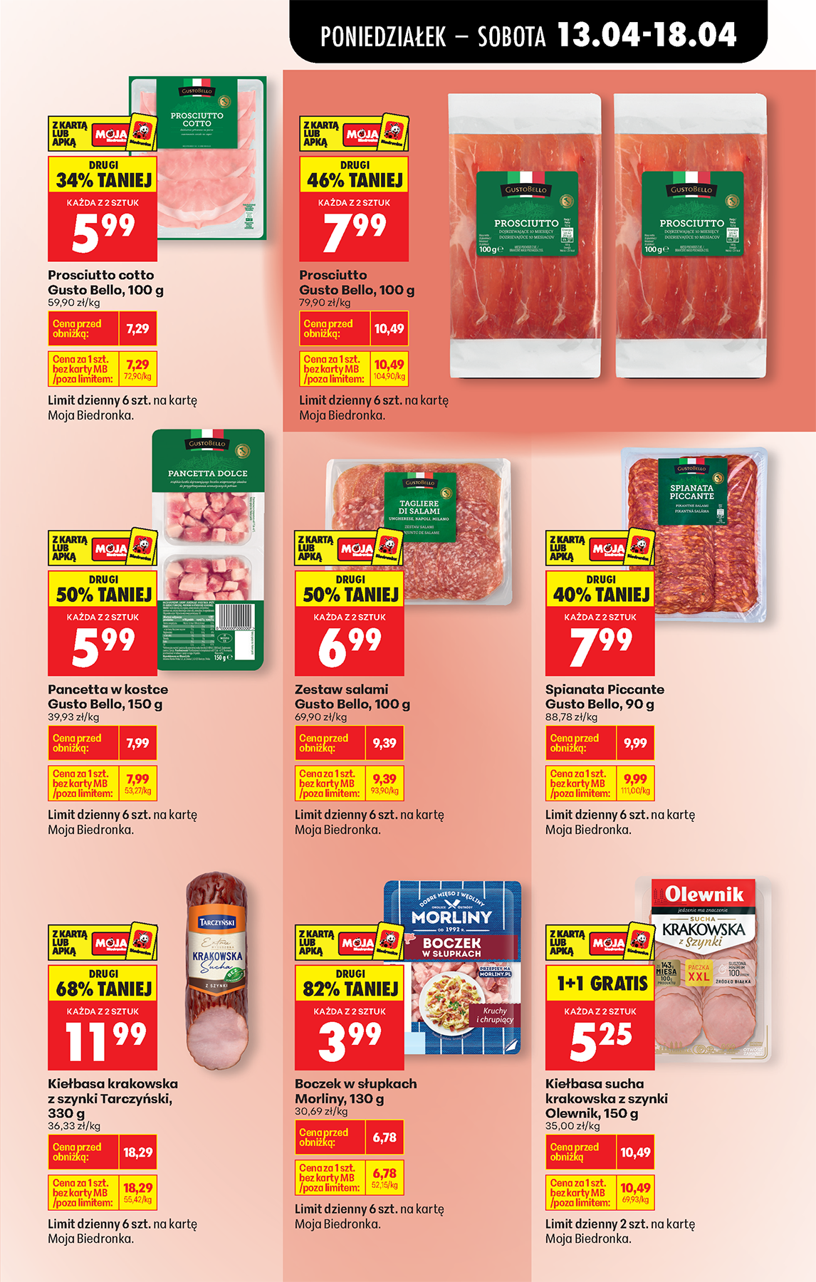 biedronka - Biedronka leták na příští týden od pondělí 13.04.2026 do soboty 18.04.2026 - page: 49