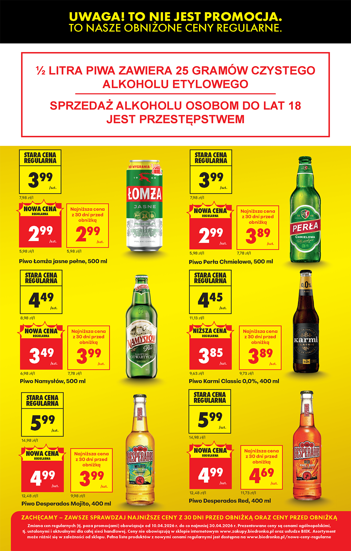 biedronka - Biedronka leták na příští týden od pondělí 13.04.2026 do soboty 18.04.2026 - page: 11