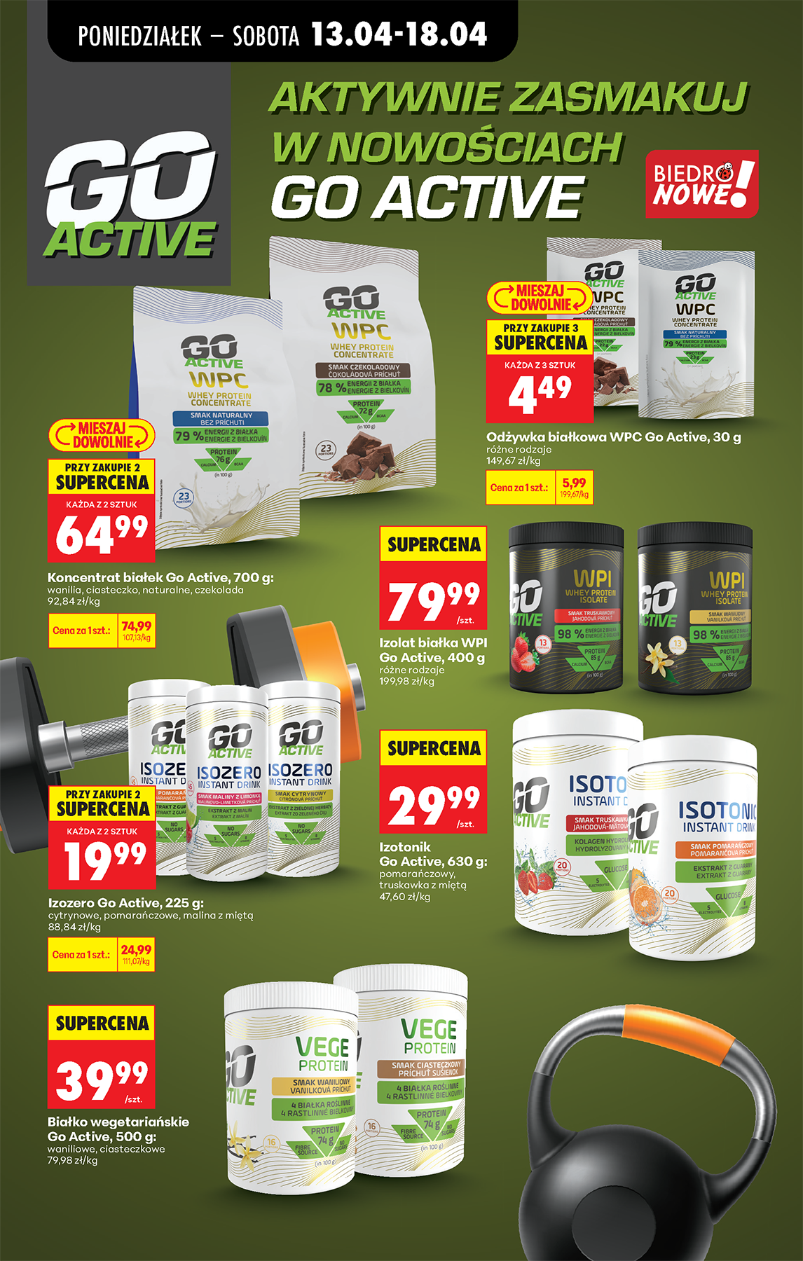 biedronka - Biedronka leták na příští týden od pondělí 13.04.2026 do soboty 18.04.2026 - page: 54