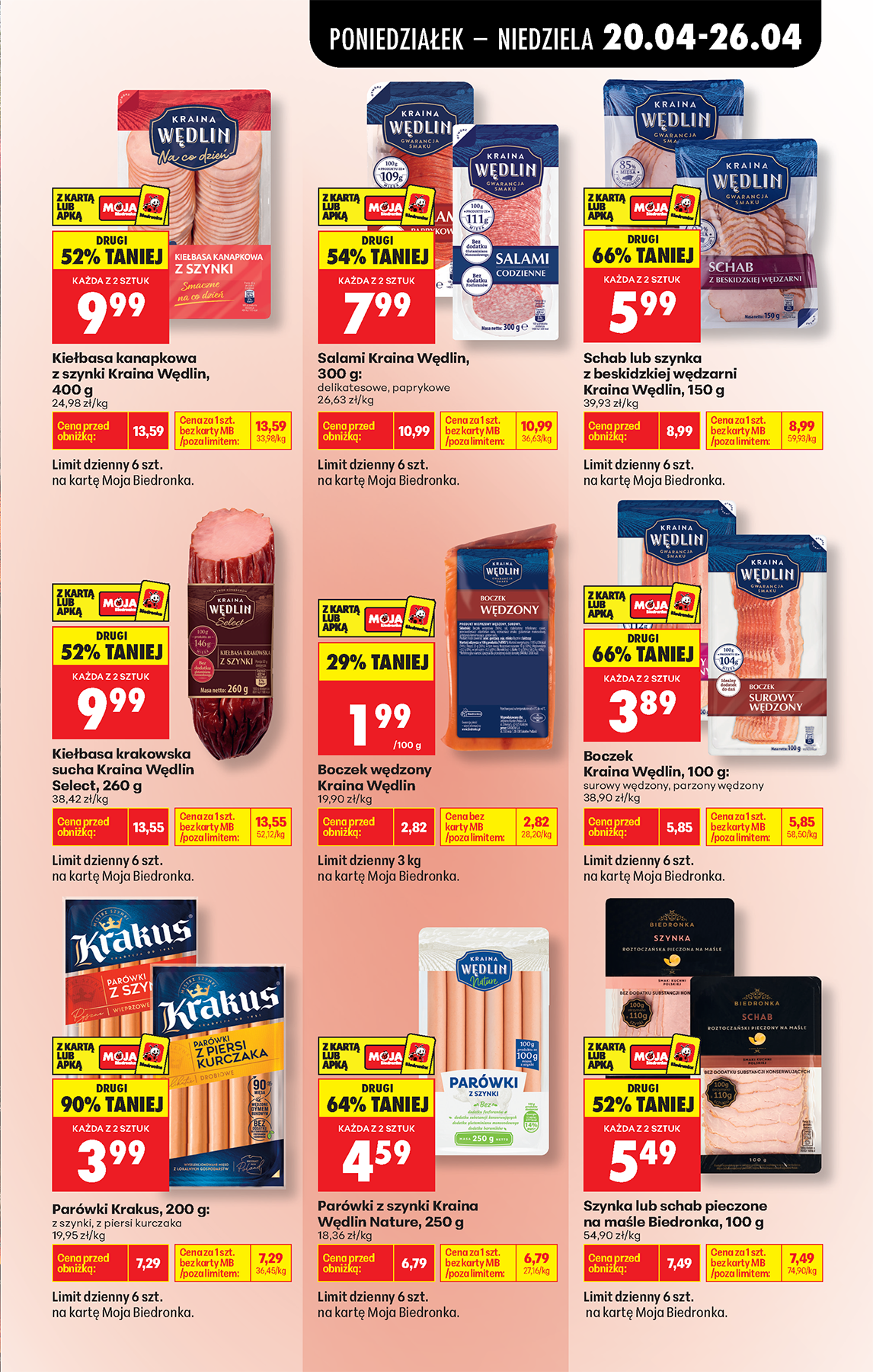 biedronka - Aktuální Biedronka leták platný od pondělí 20.04.2026 do neděle 26.04.2026 - page: 43