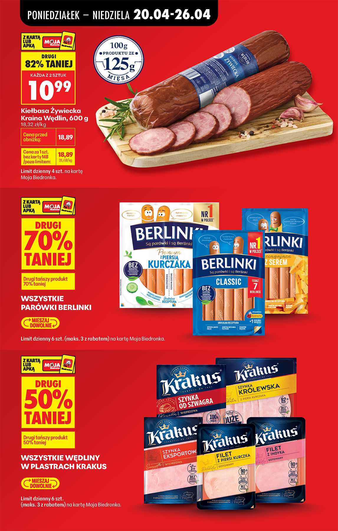 biedronka - Aktuální Biedronka leták platný od pondělí 20.04.2026 do neděle 26.04.2026 - page: 7