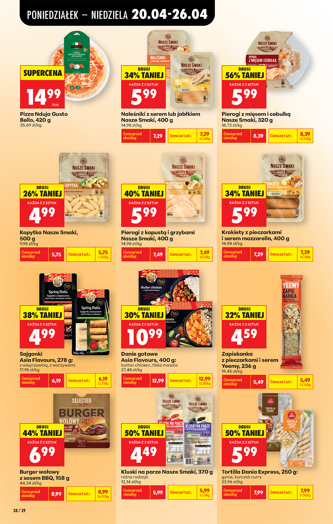 biedronka - Aktuální Biedronka leták platný od pondělí 20.04.2026 do neděle 26.04.2026 - page: 50