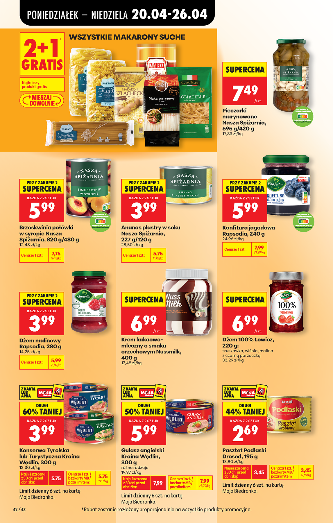 biedronka - Aktuální Biedronka leták platný od pondělí 20.04.2026 do neděle 26.04.2026 - page: 54
