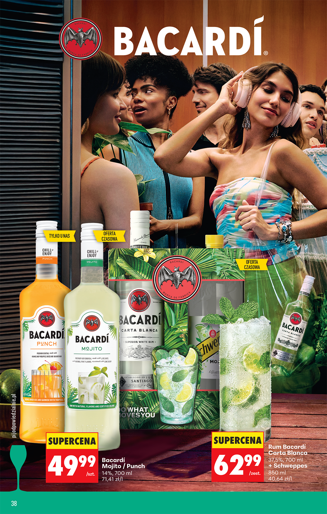 biedronka - Aktuální Biedronka - Alkohole leták platný od pondělí 20.04.2026 do soboty 02.05.2026 - page: 38