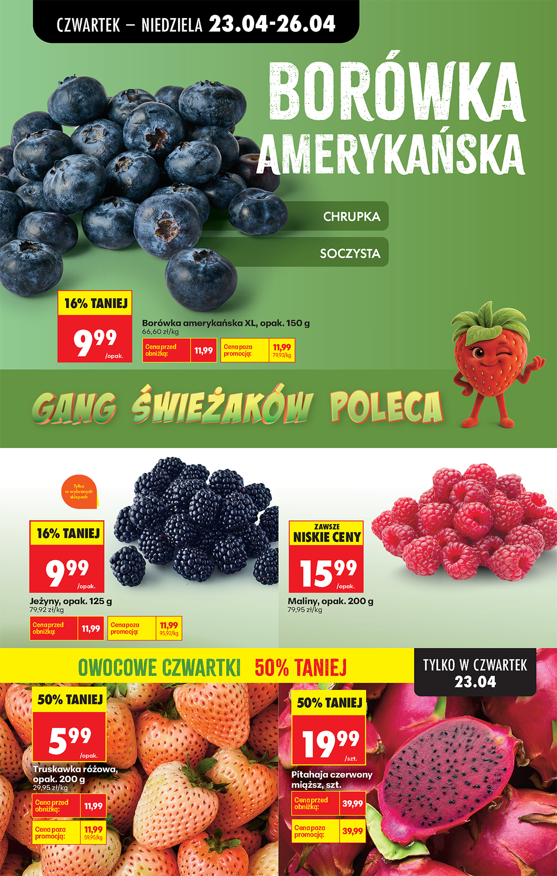 biedronka - Aktuální Biedronka leták platný od čtvrtka 23.04.2026 do středy 29.04.2026 - page: 36