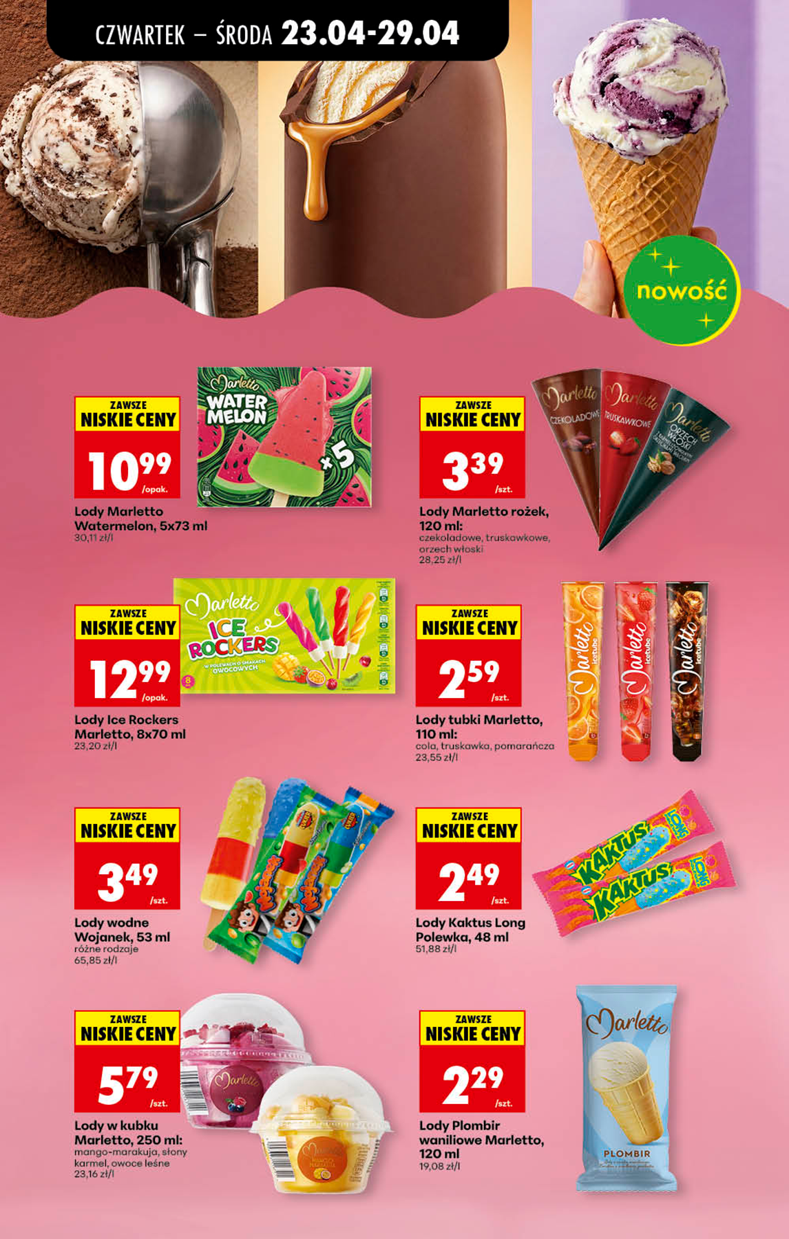 biedronka - Aktuální Biedronka leták platný od čtvrtka 23.04.2026 do středy 29.04.2026 - page: 65